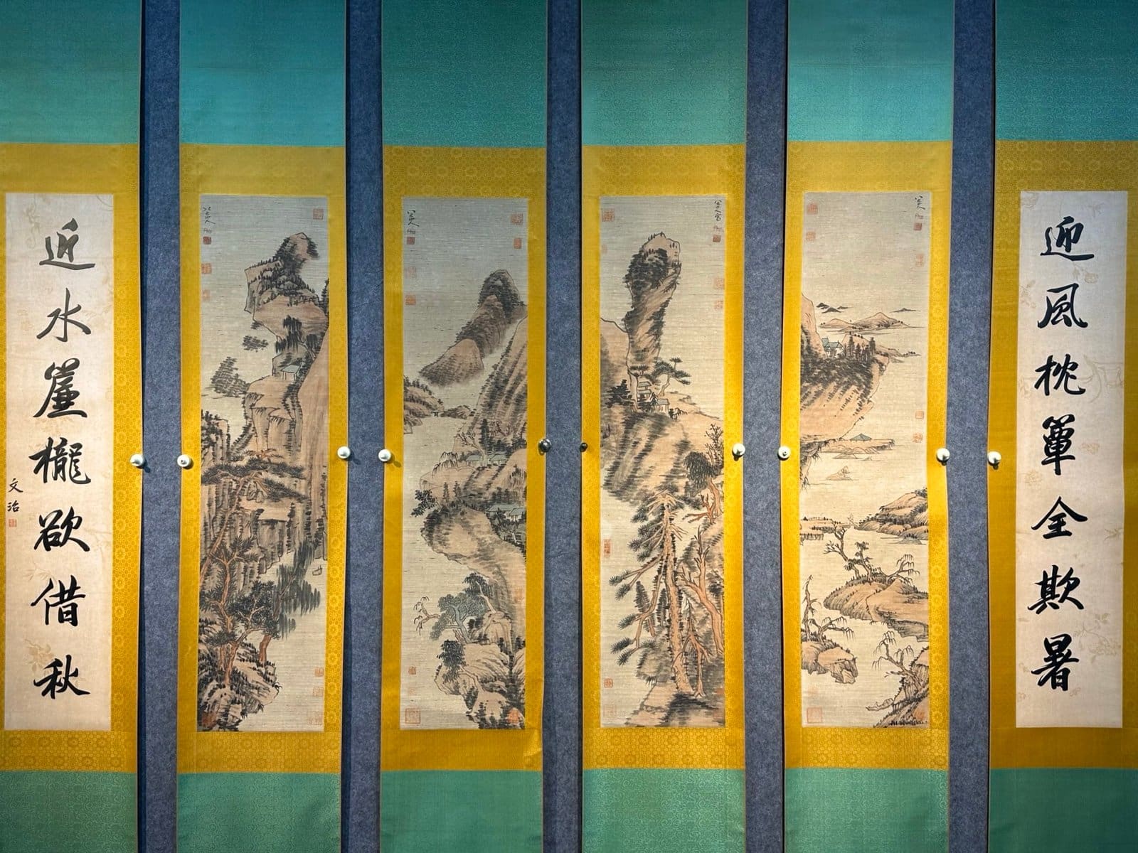 Chinese scroll painting Ba Da Shan Ren
