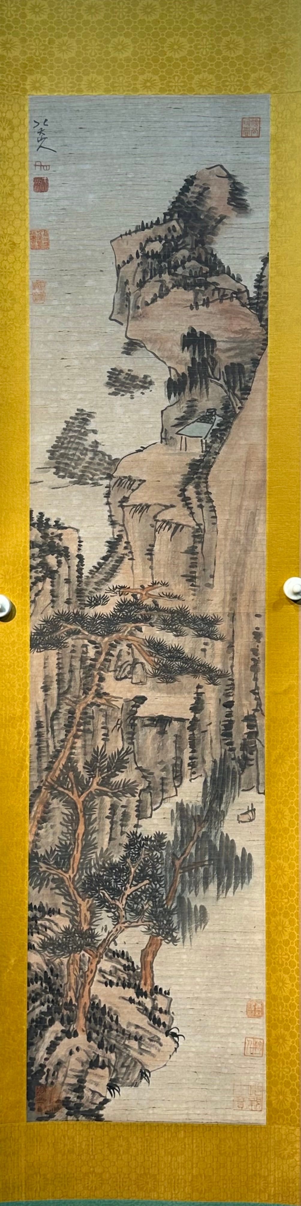 Chinese scroll painting Ba Da Shan Ren