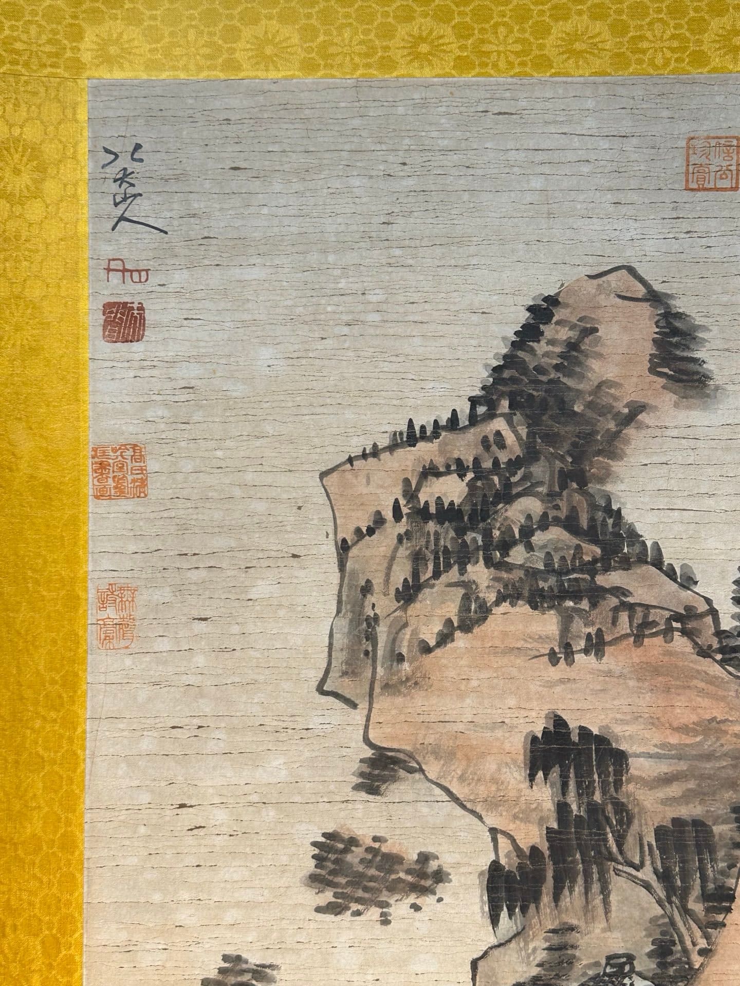 Chinese scroll painting Ba Da Shan Ren