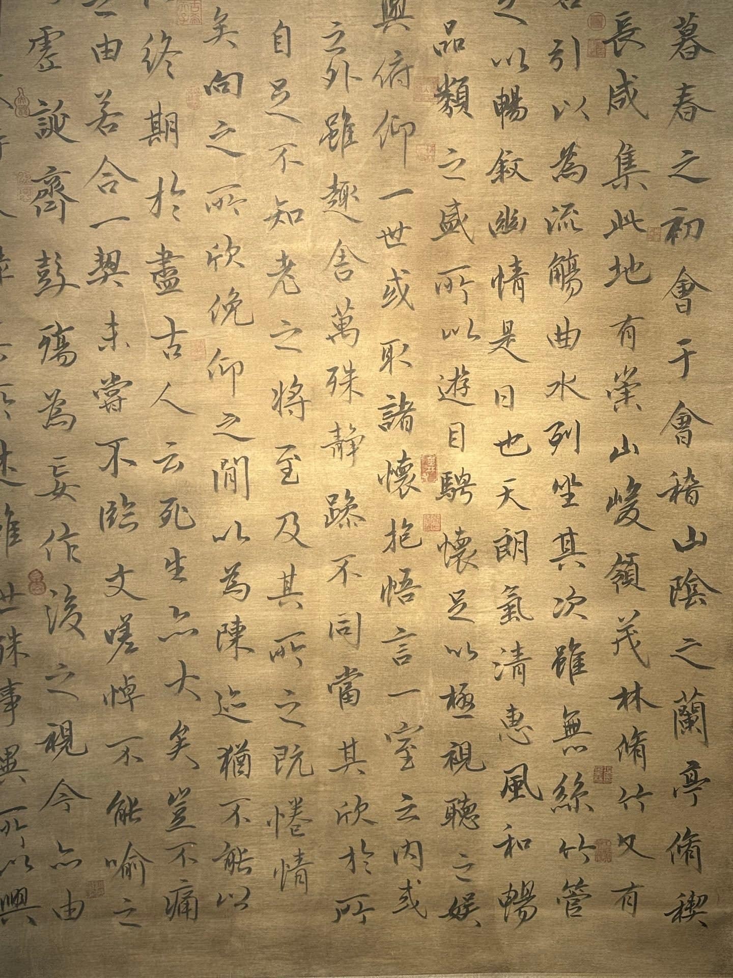 Chinese scroll painting Wang Xizhi