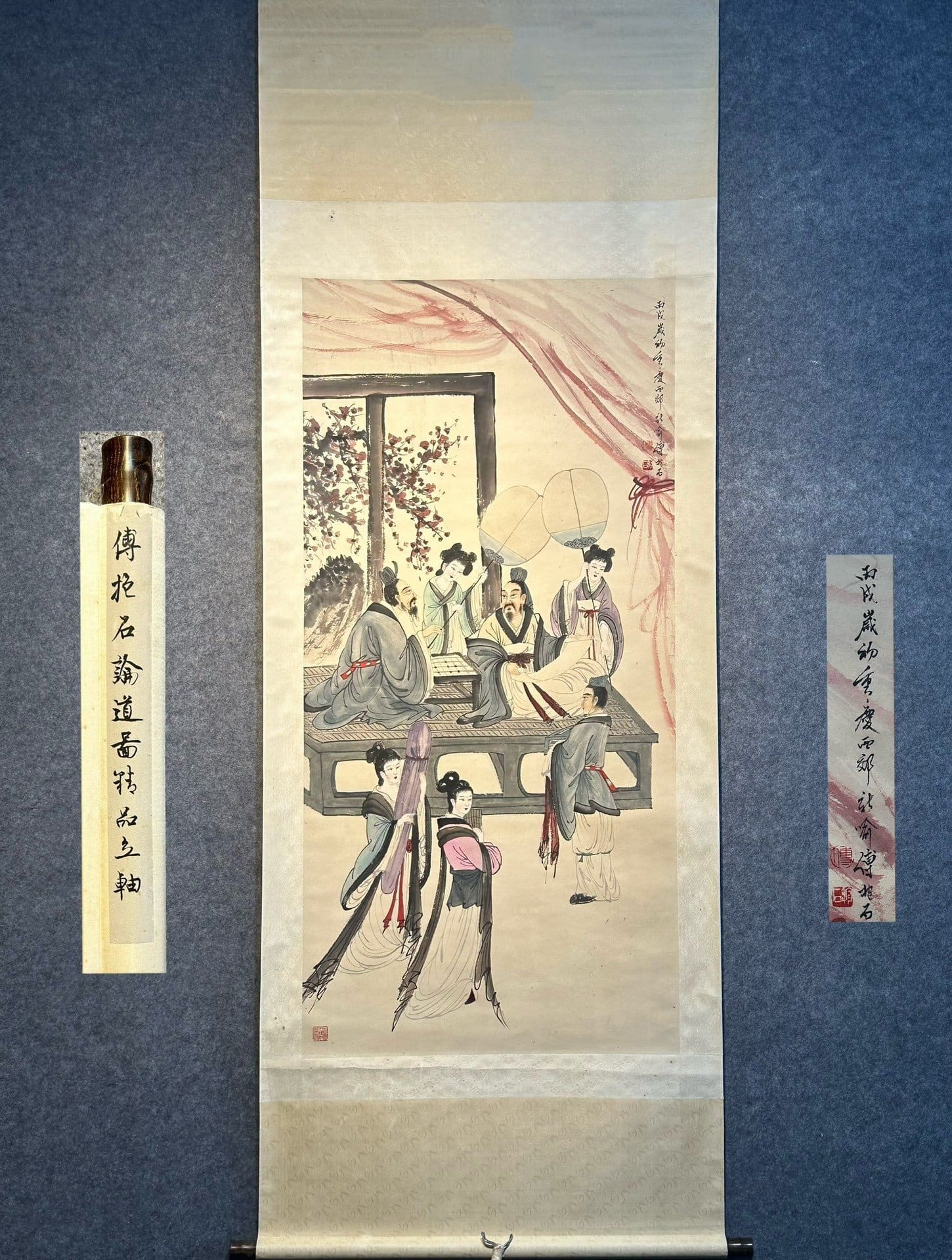 Chinese scroll painting Fu Baoshi