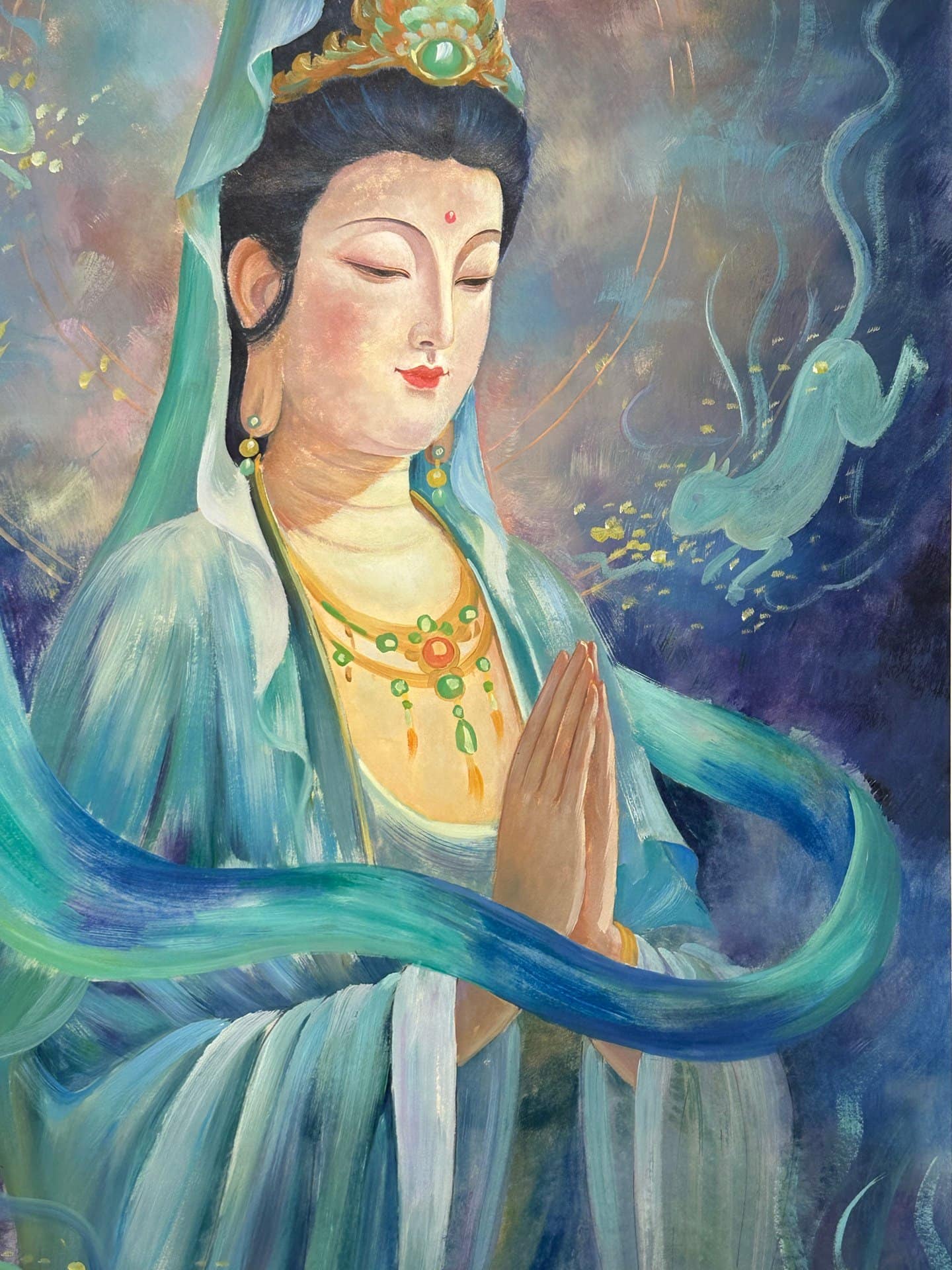 Chinese scroll painting Zhang Daqian