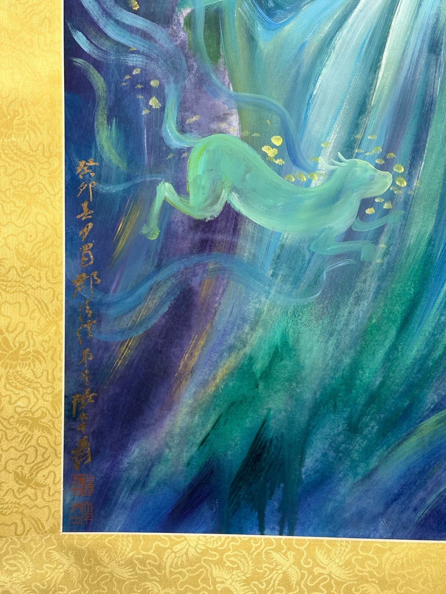 Chinese scroll painting Zhang Daqian