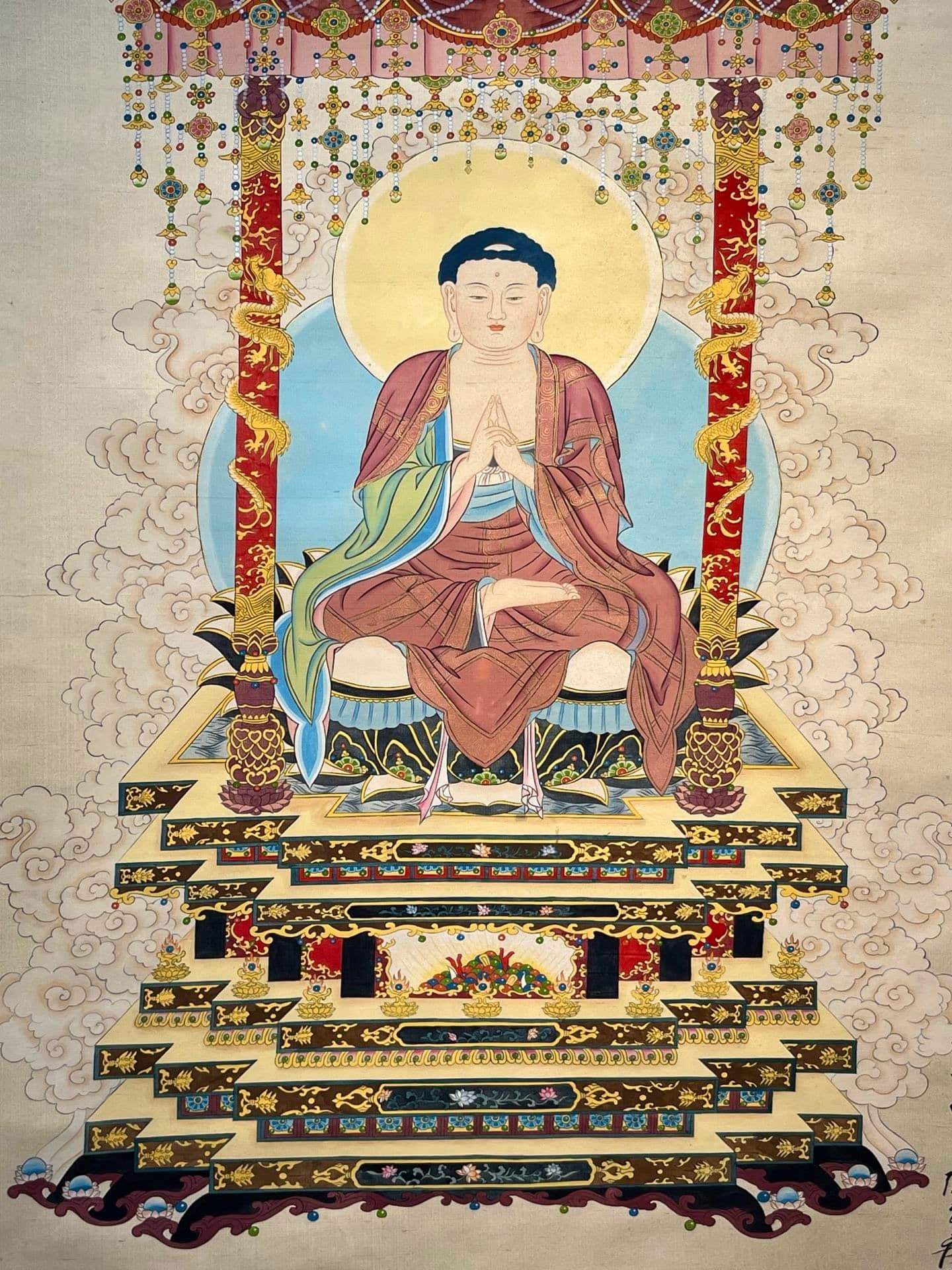 Chinese scroll painting Zhang Daqian