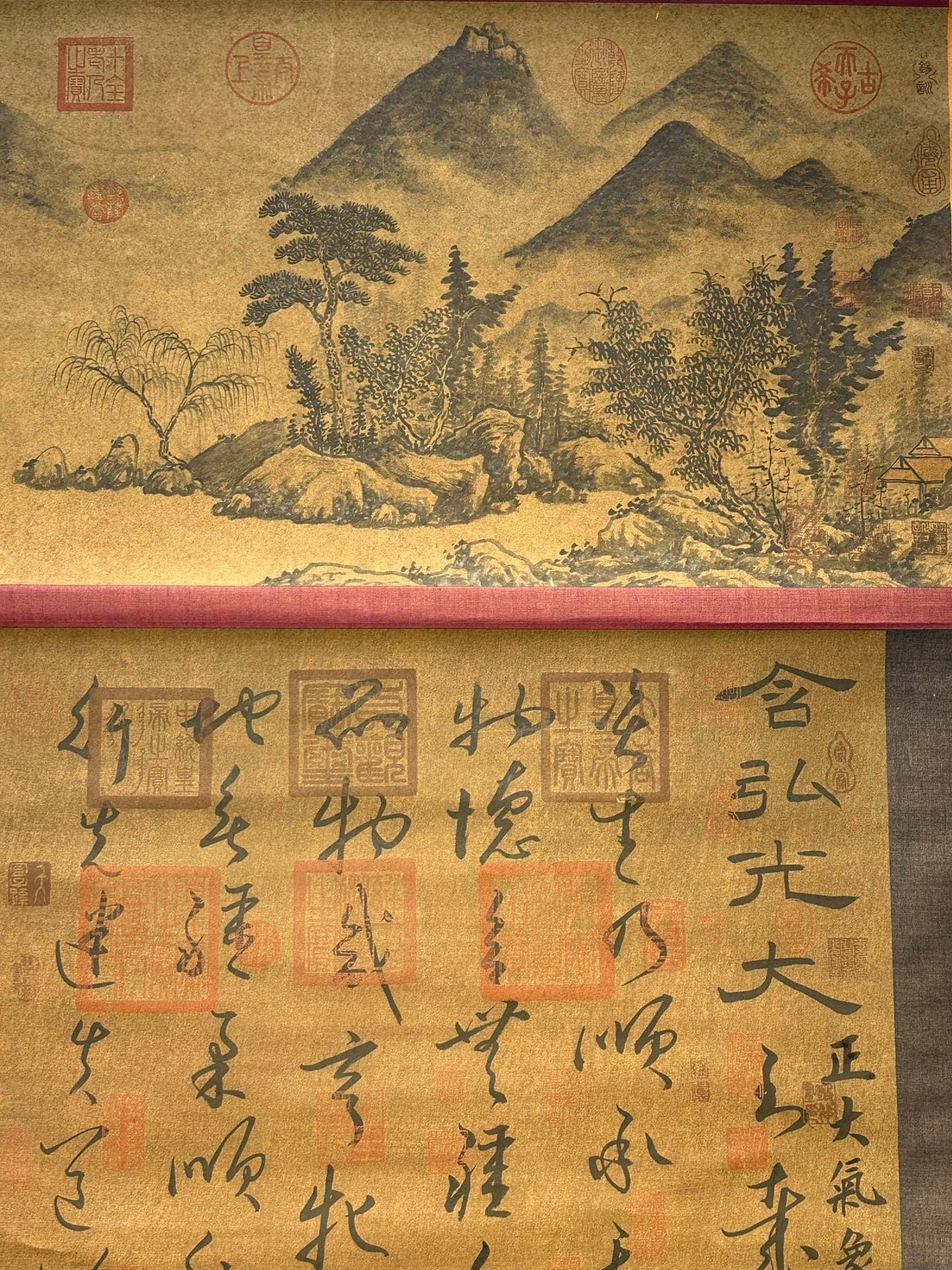Chinese scroll painting Wang Xizhi