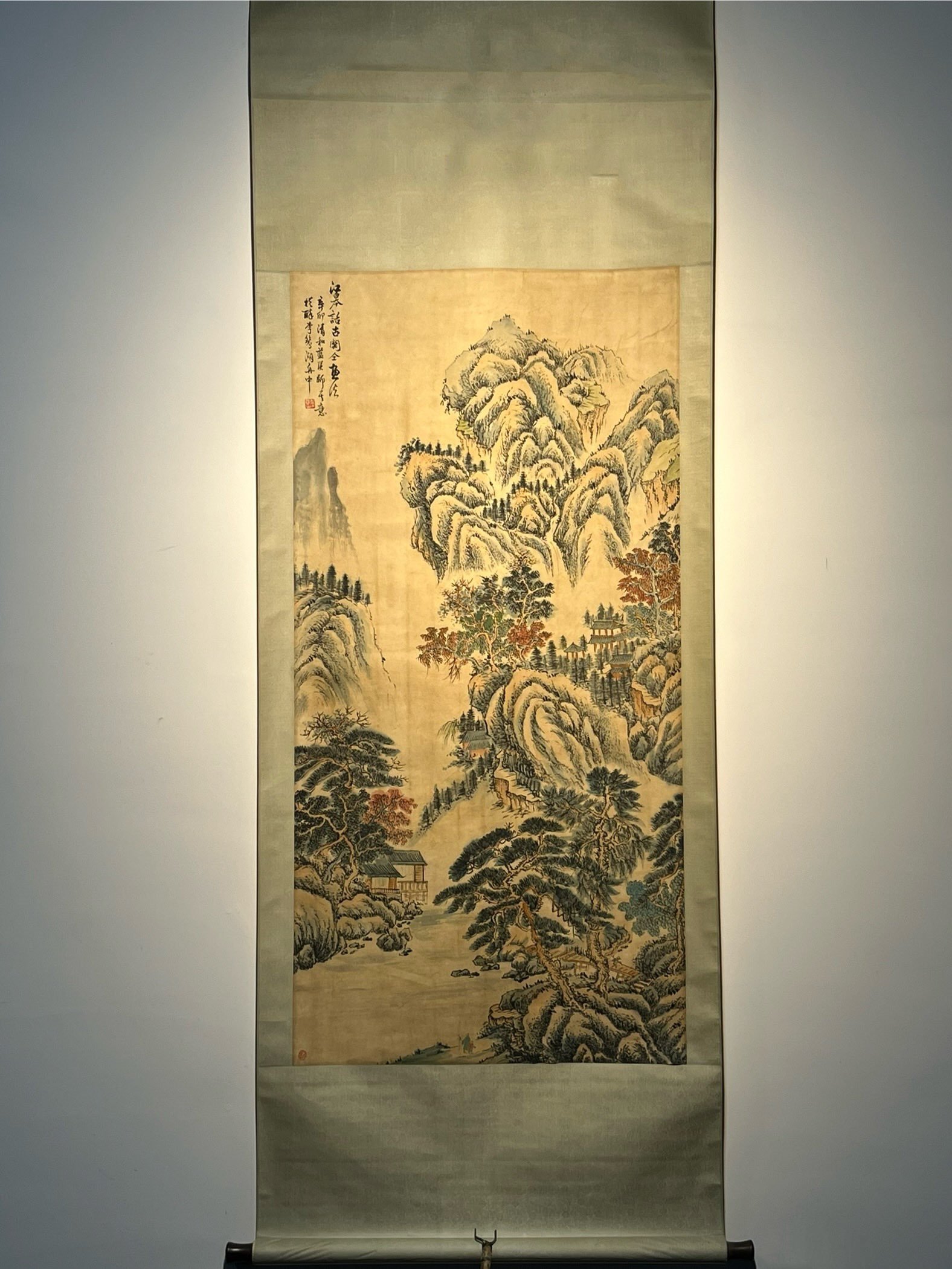 Chinese scroll painting Lan Ying