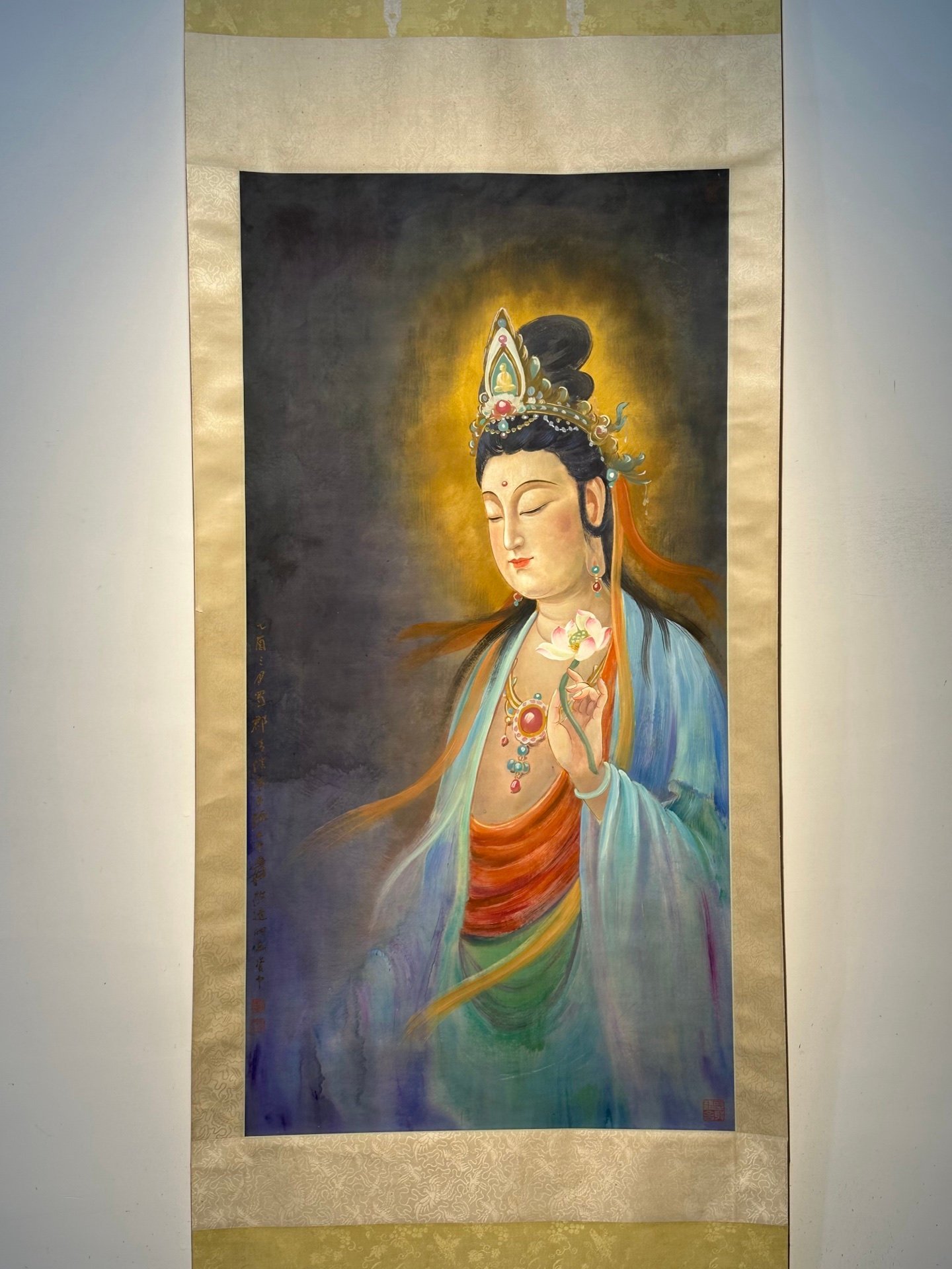 Chinese scroll painting Zhang Daqian