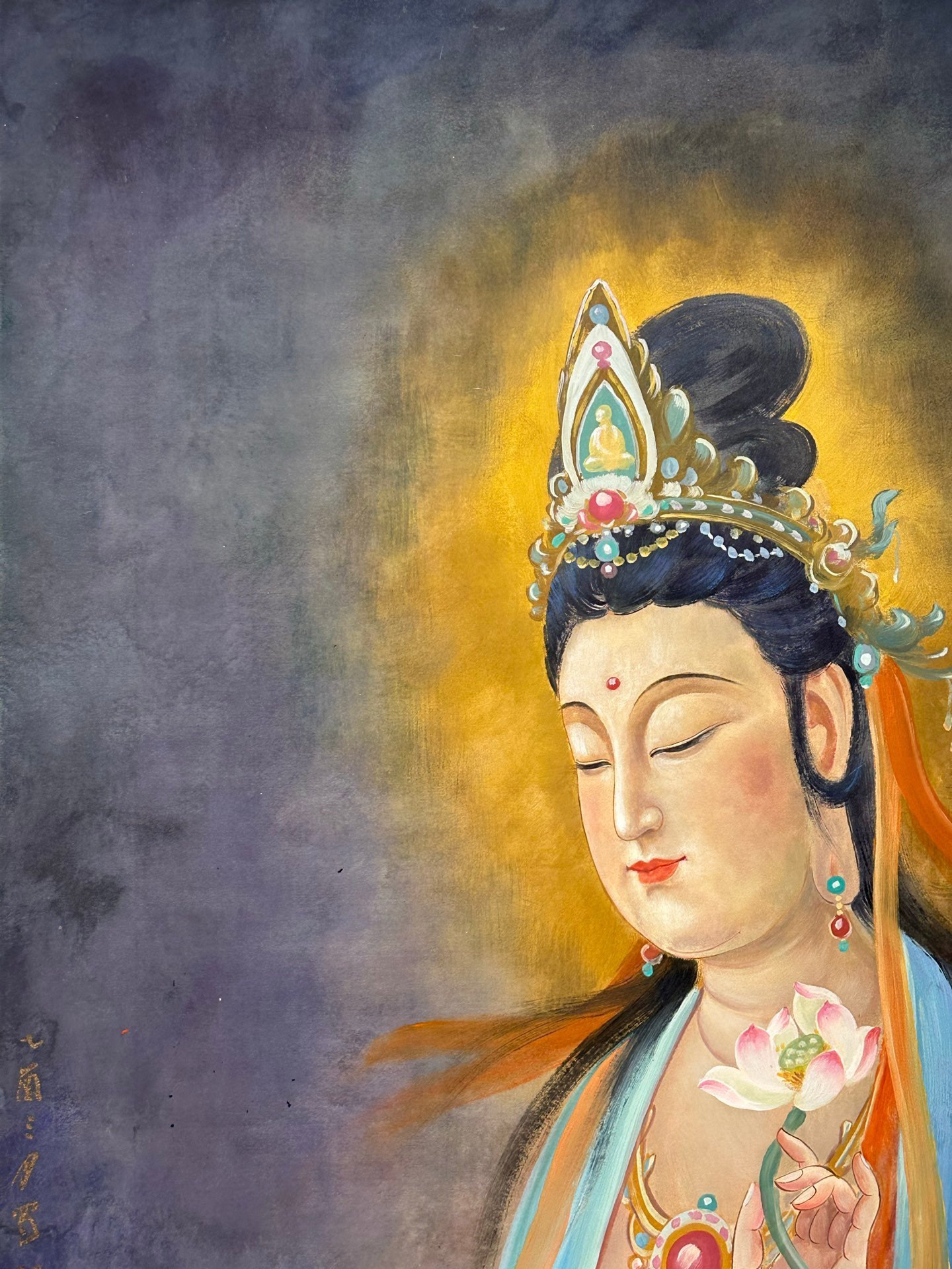 Chinese scroll painting Zhang Daqian