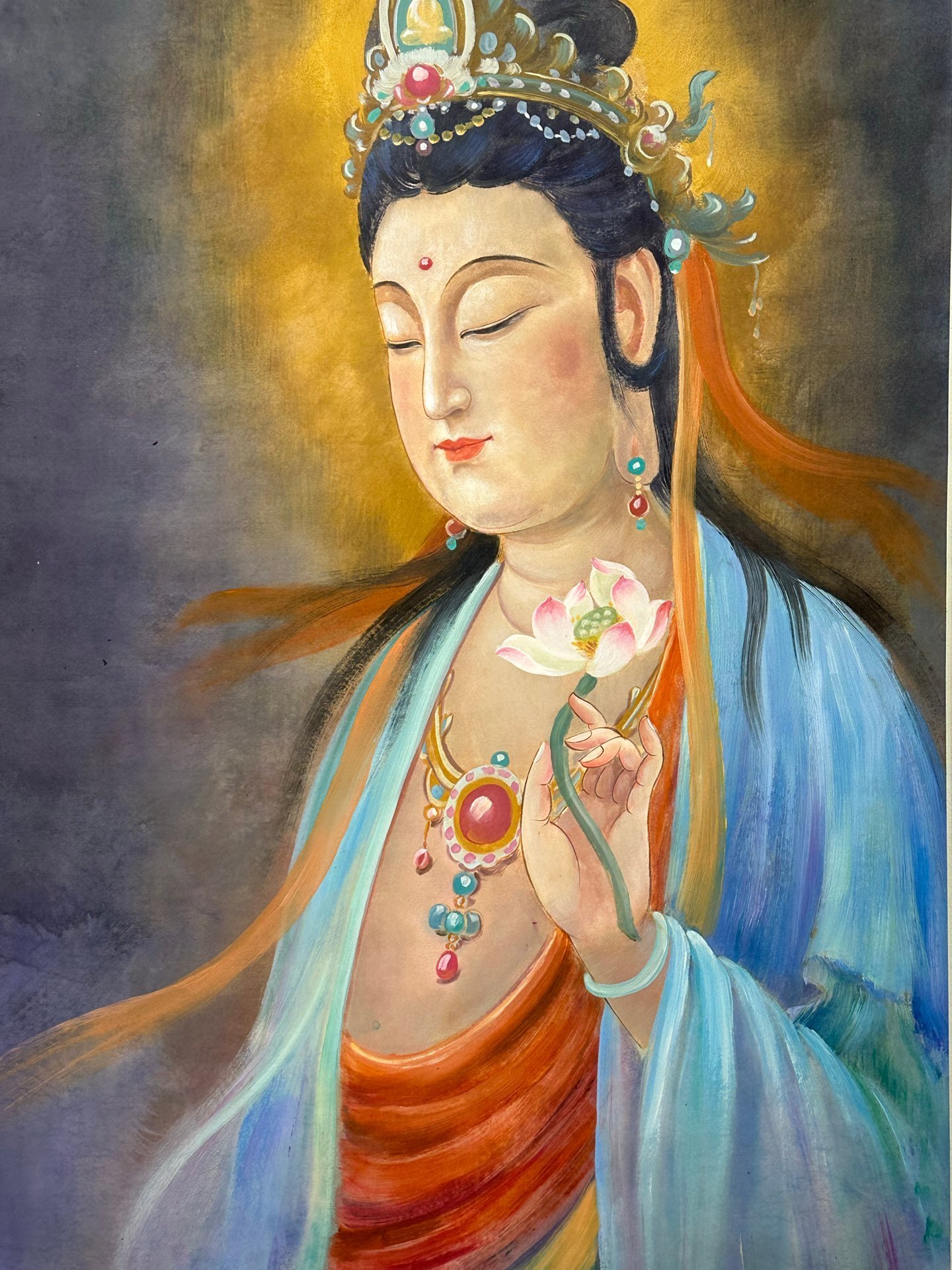 Chinese scroll painting Zhang Daqian