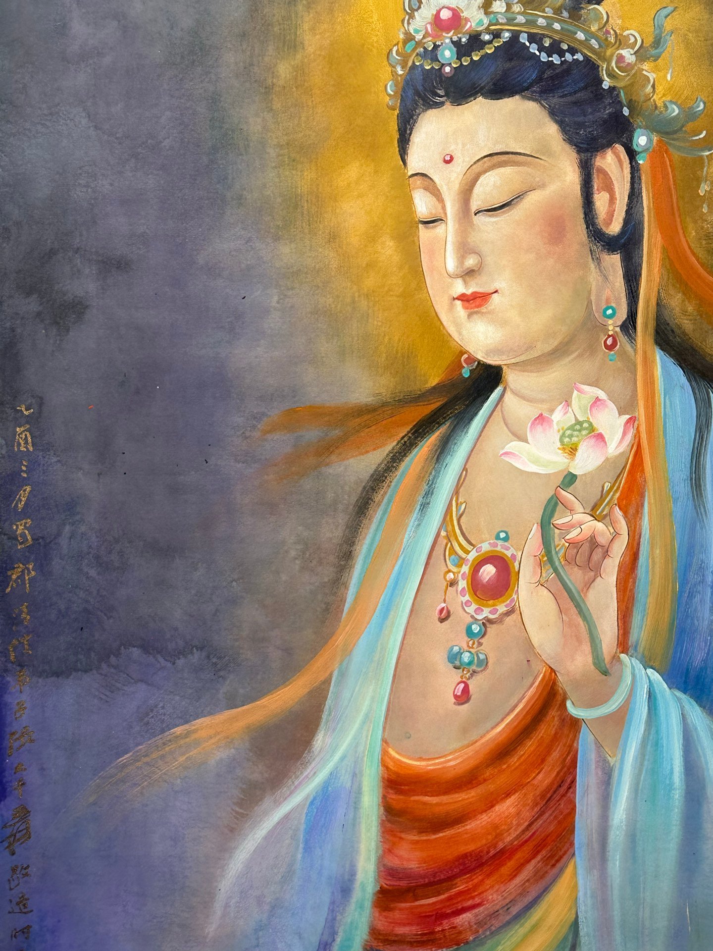 Chinese scroll painting Zhang Daqian
