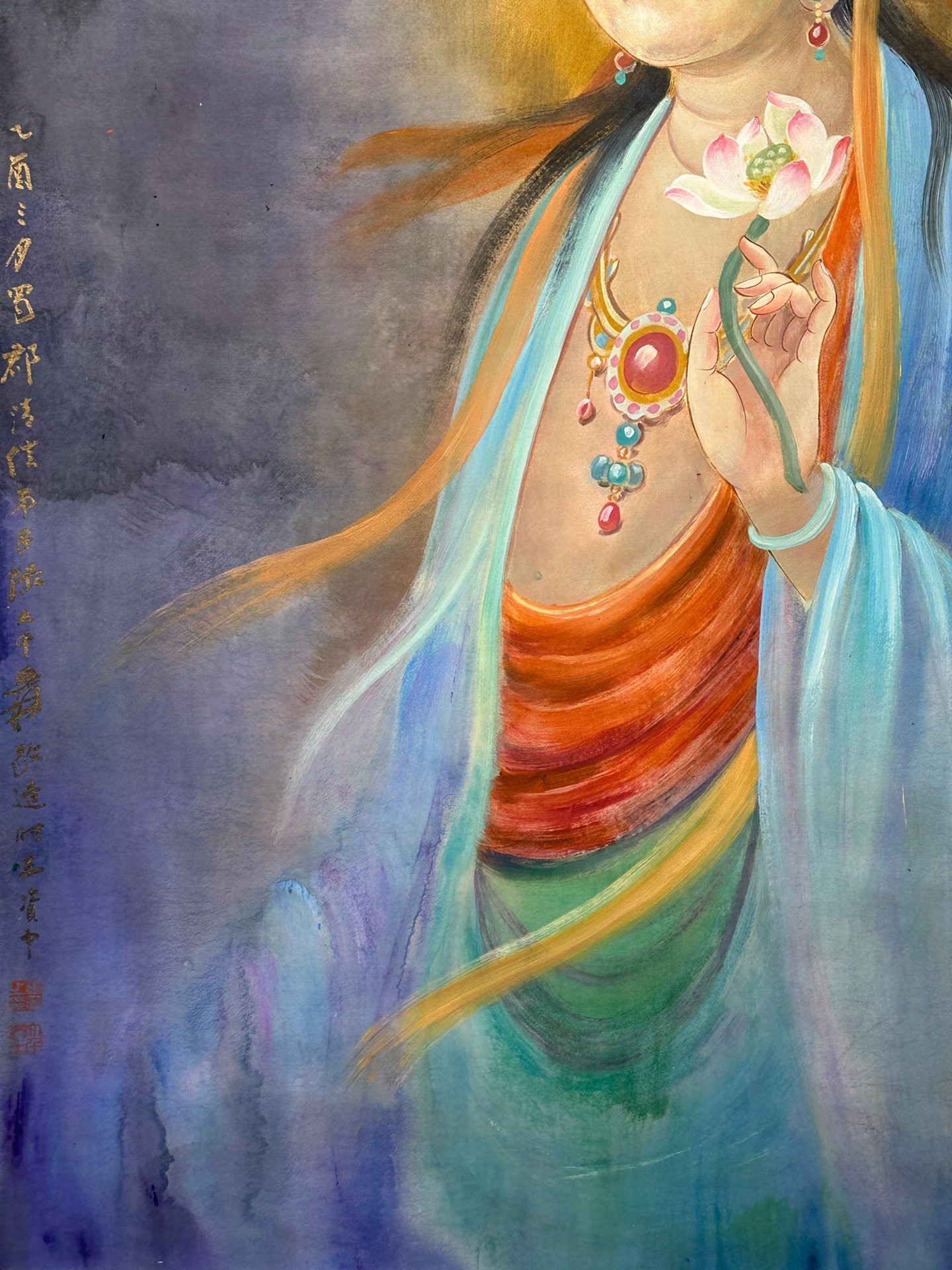 Chinese scroll painting Zhang Daqian