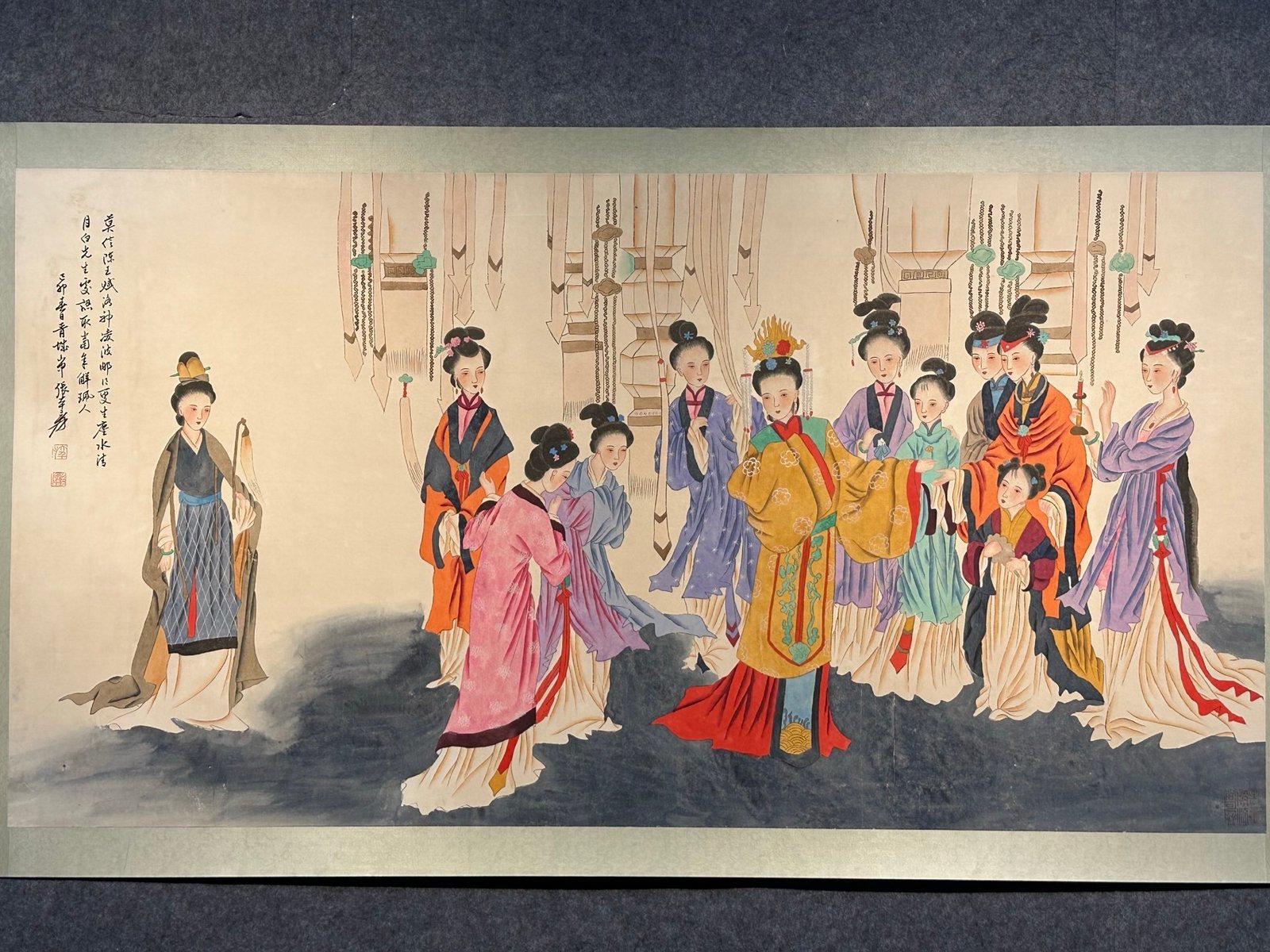 Chinese scroll painting Zhang Daqian