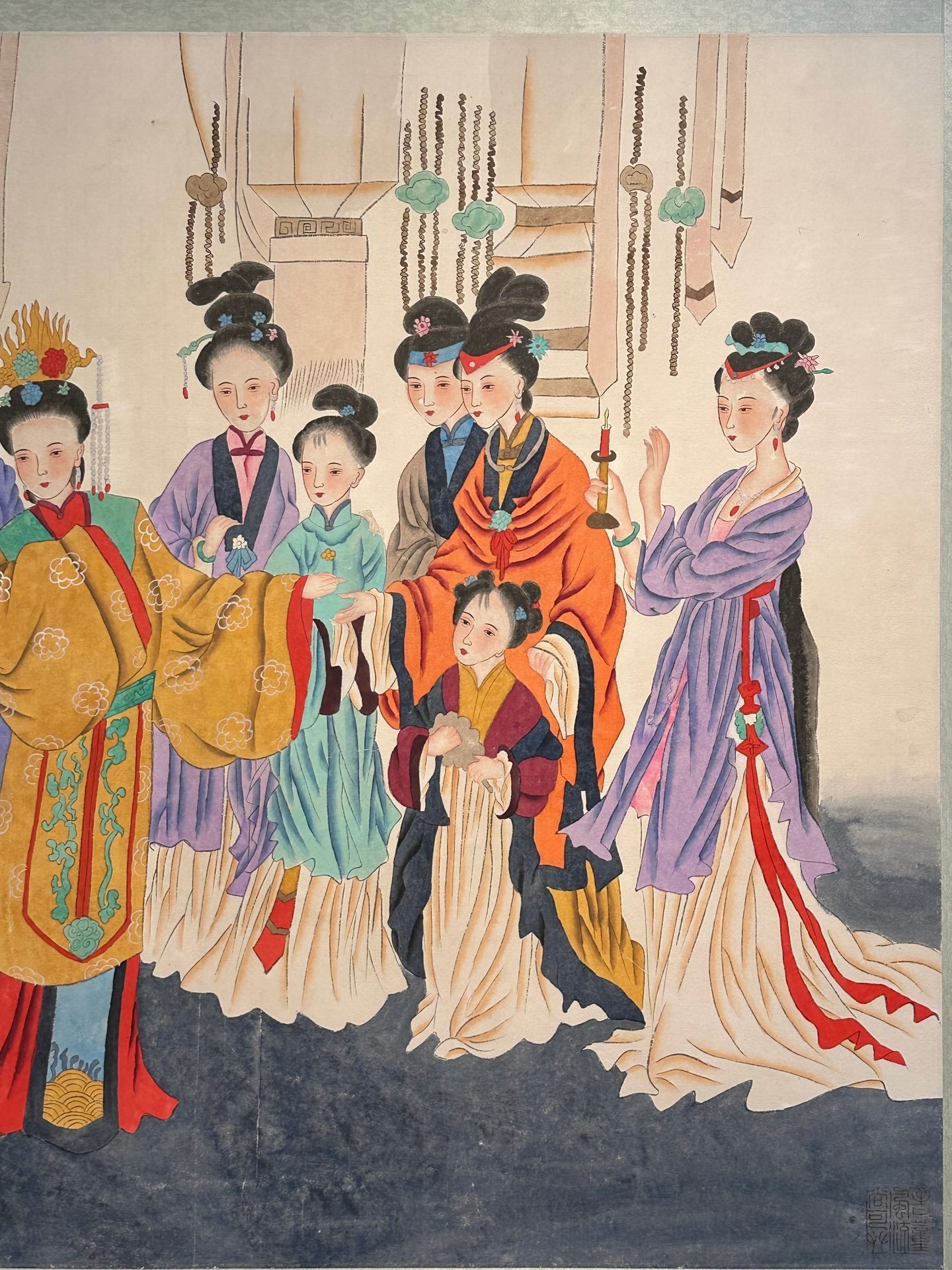 Chinese scroll painting Zhang Daqian