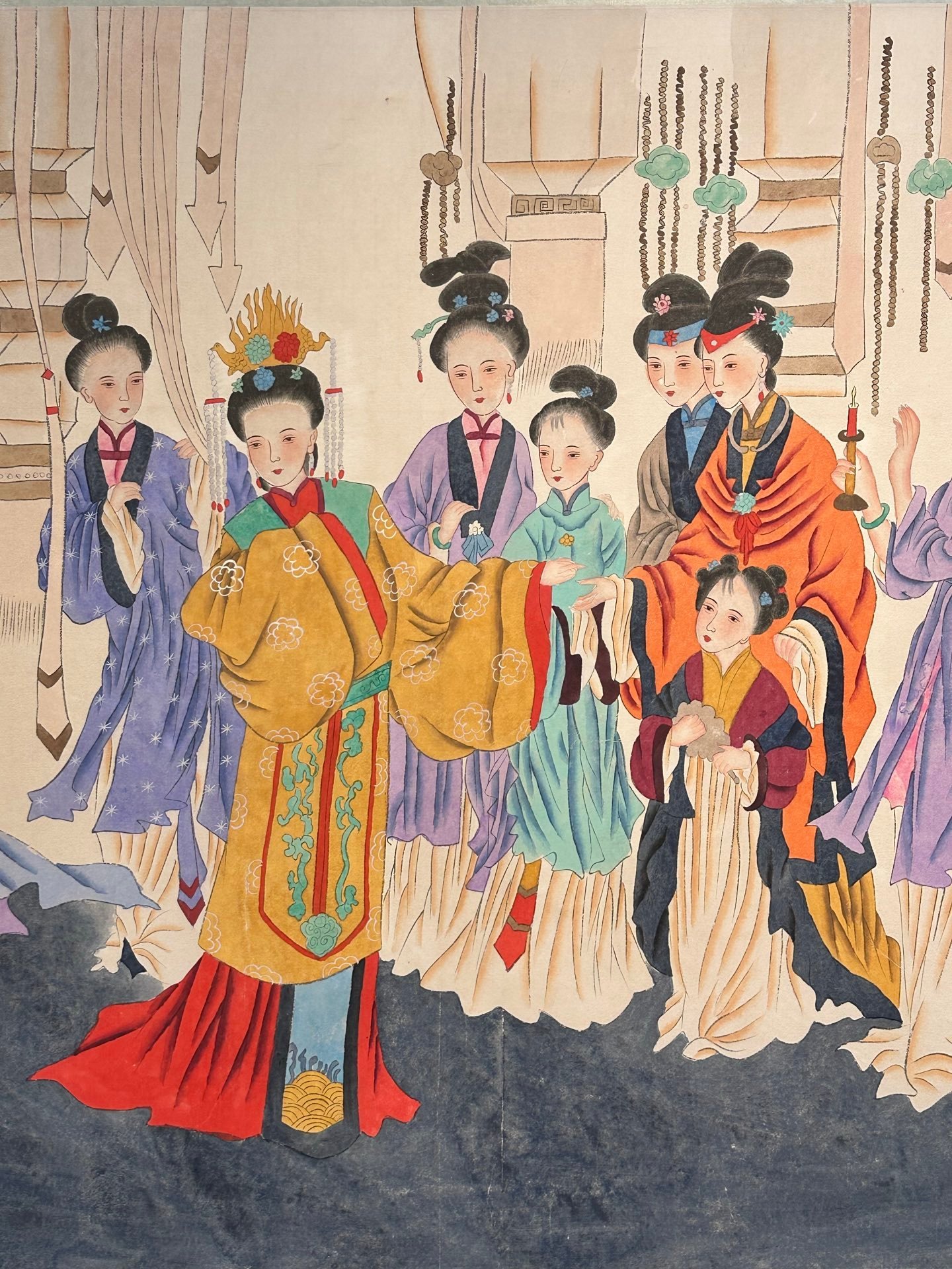 Chinese scroll painting Zhang Daqian