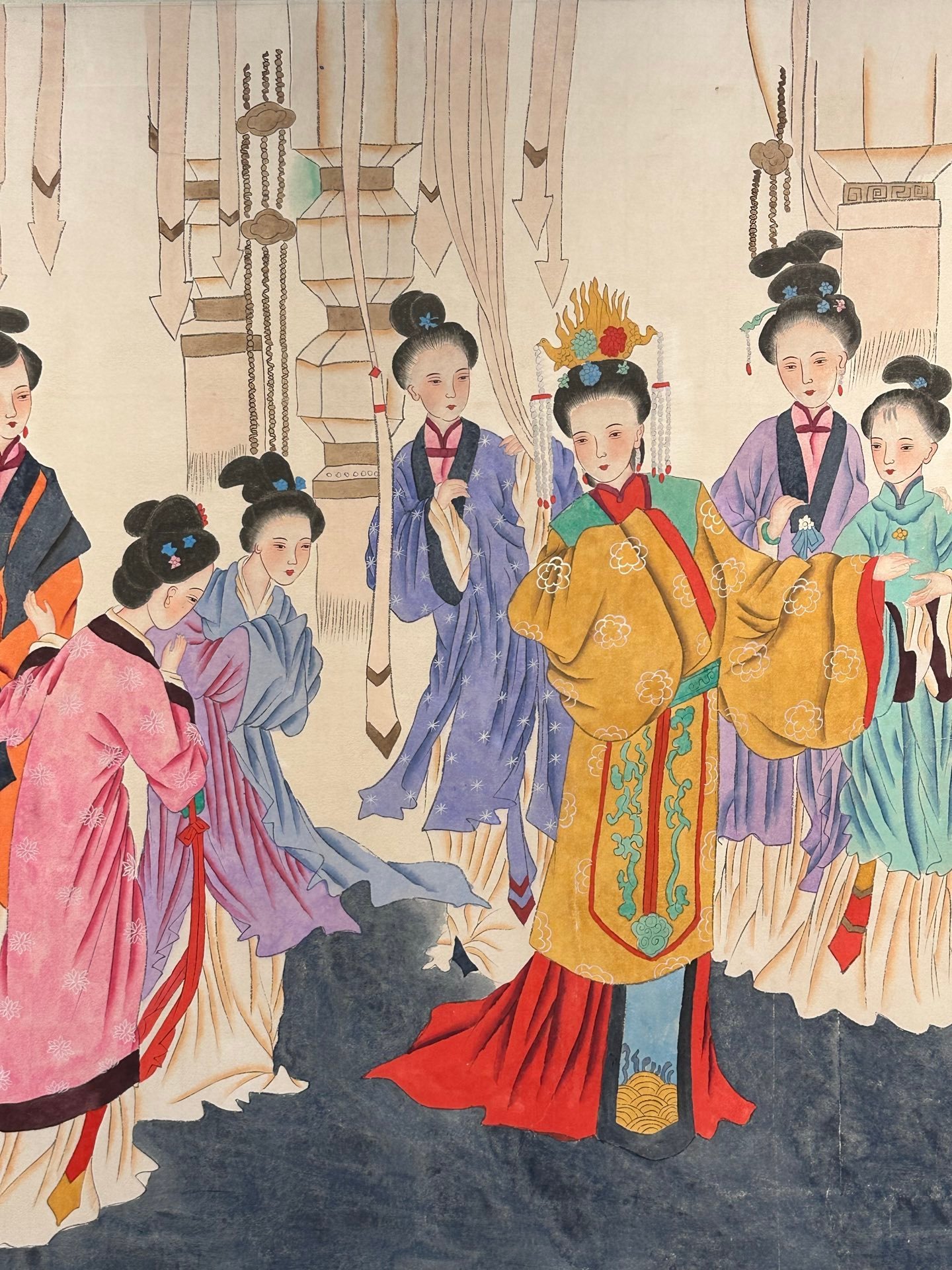 Chinese scroll painting Zhang Daqian