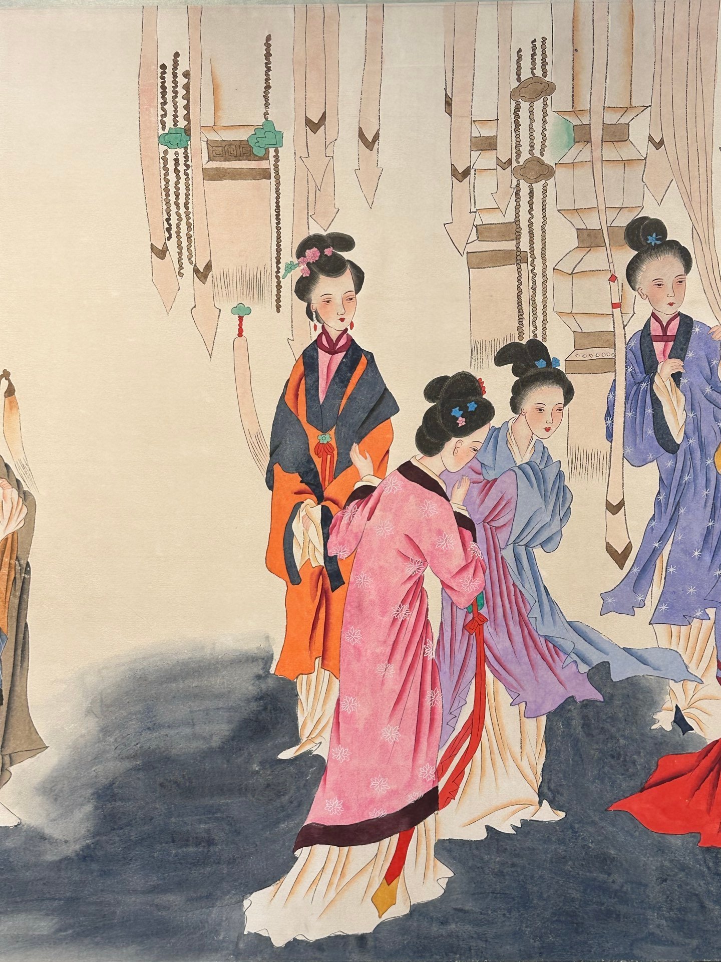 Chinese scroll painting Zhang Daqian
