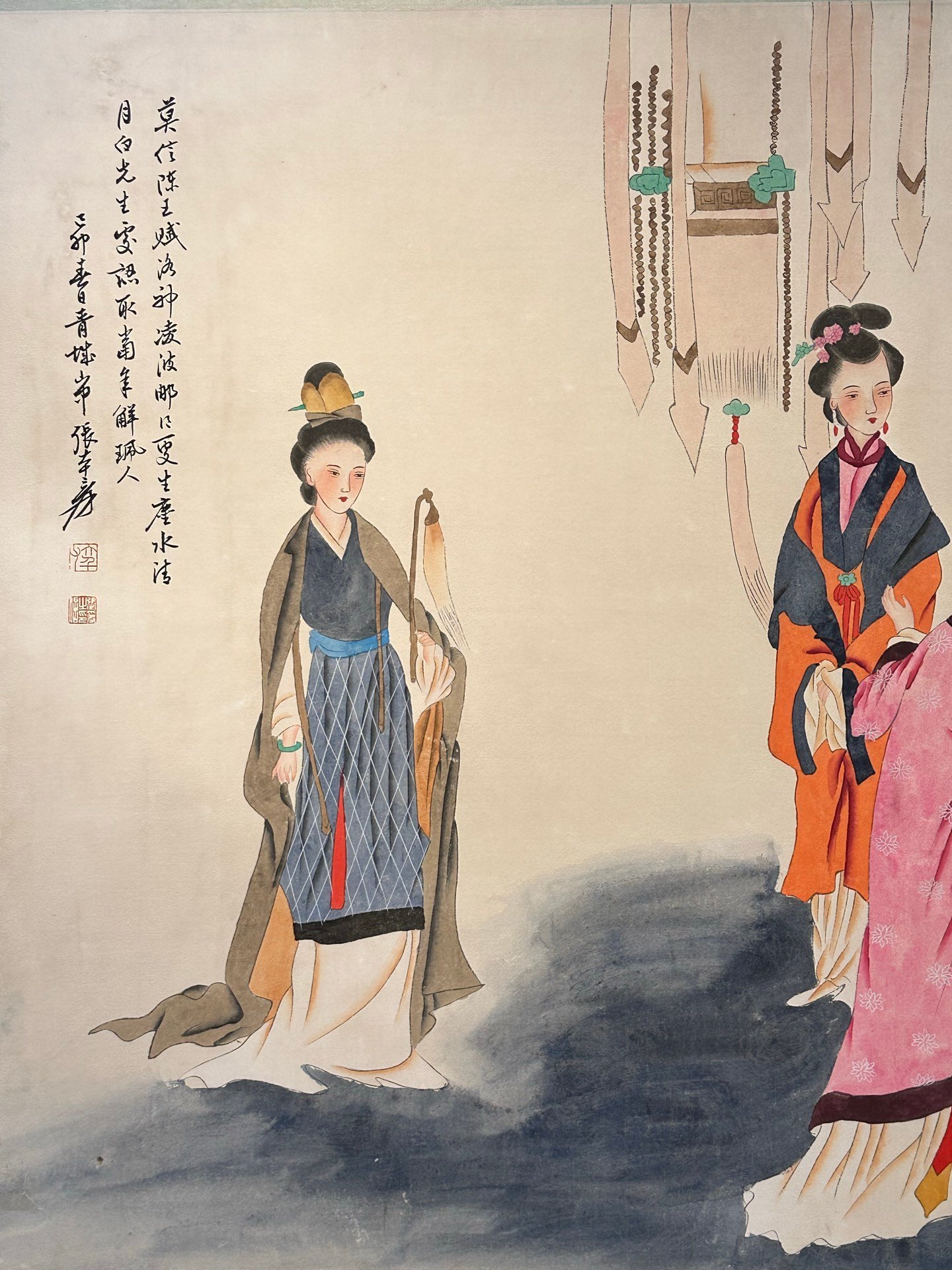 Chinese scroll painting Zhang Daqian