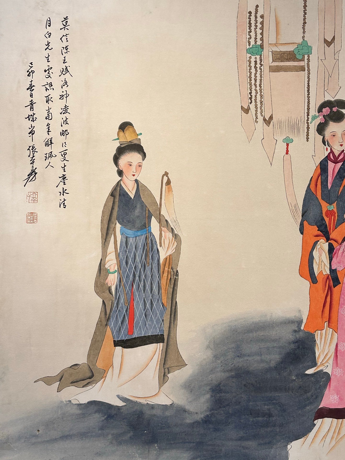 Chinese scroll painting Zhang Daqian