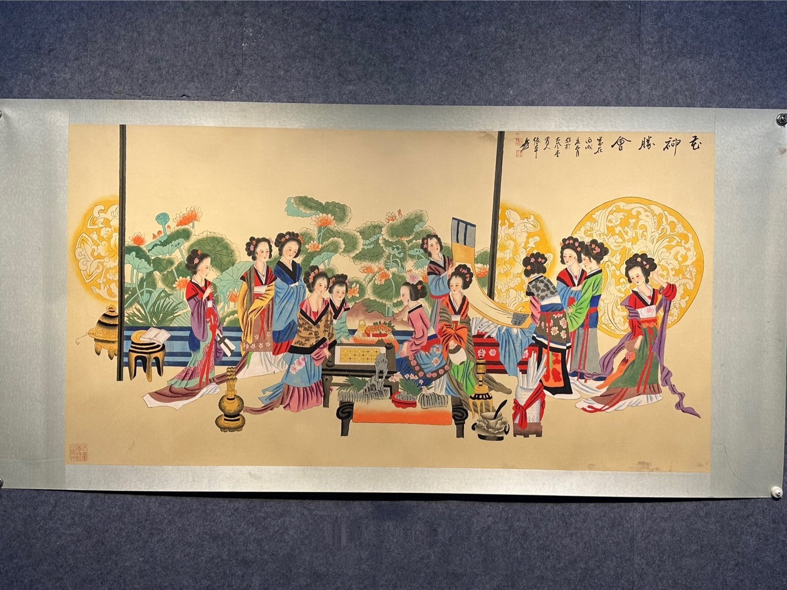 Chinese scroll painting Zhang Daqian