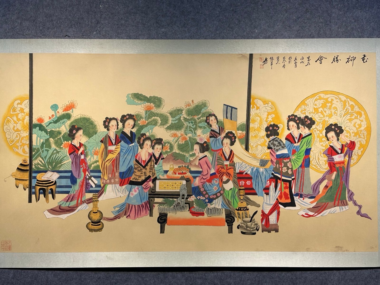 Chinese scroll painting Zhang Daqian