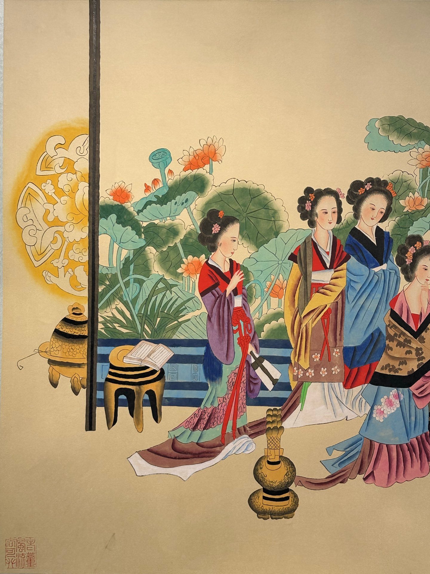 Chinese scroll painting Zhang Daqian
