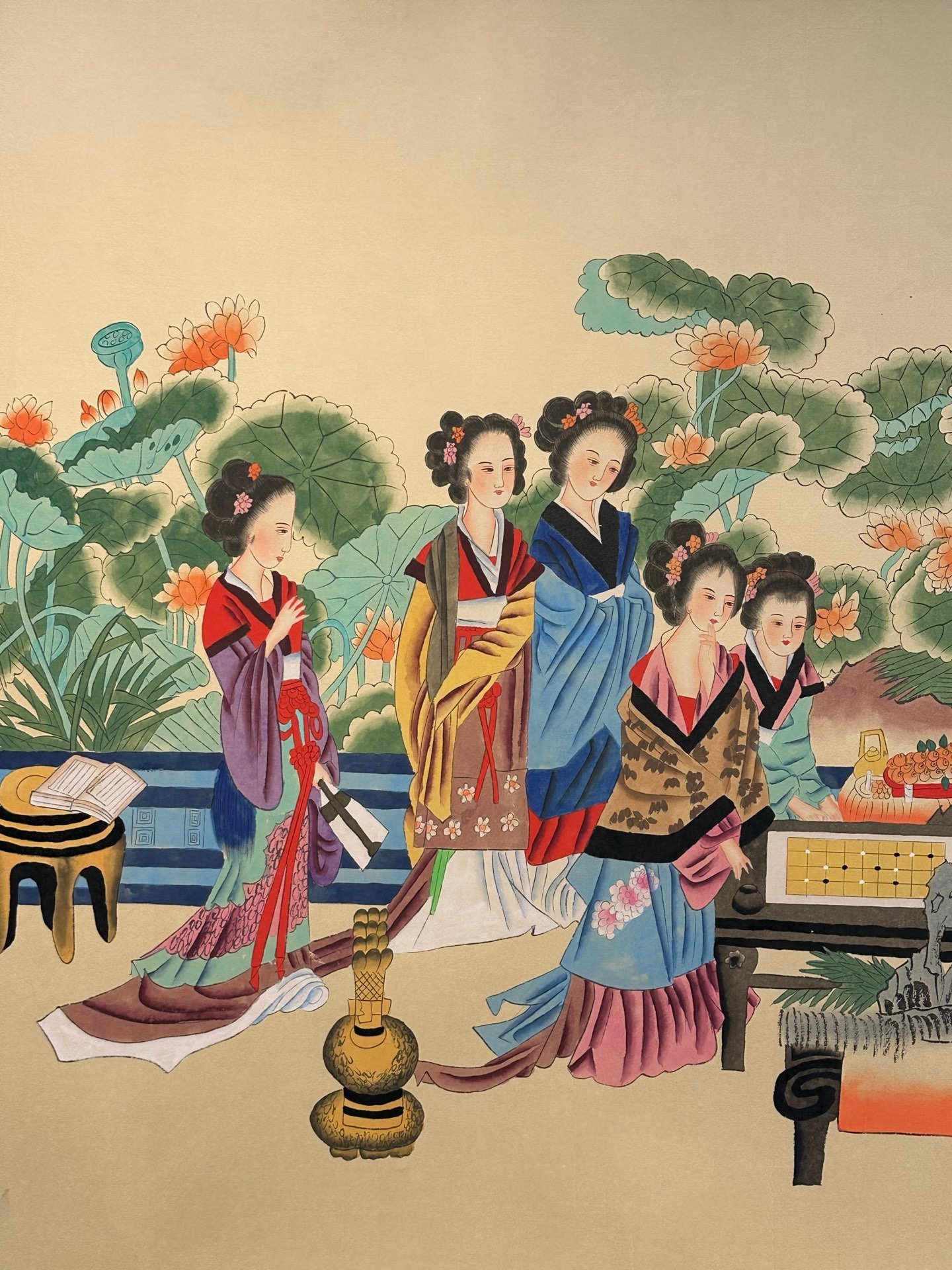 Chinese scroll painting Zhang Daqian