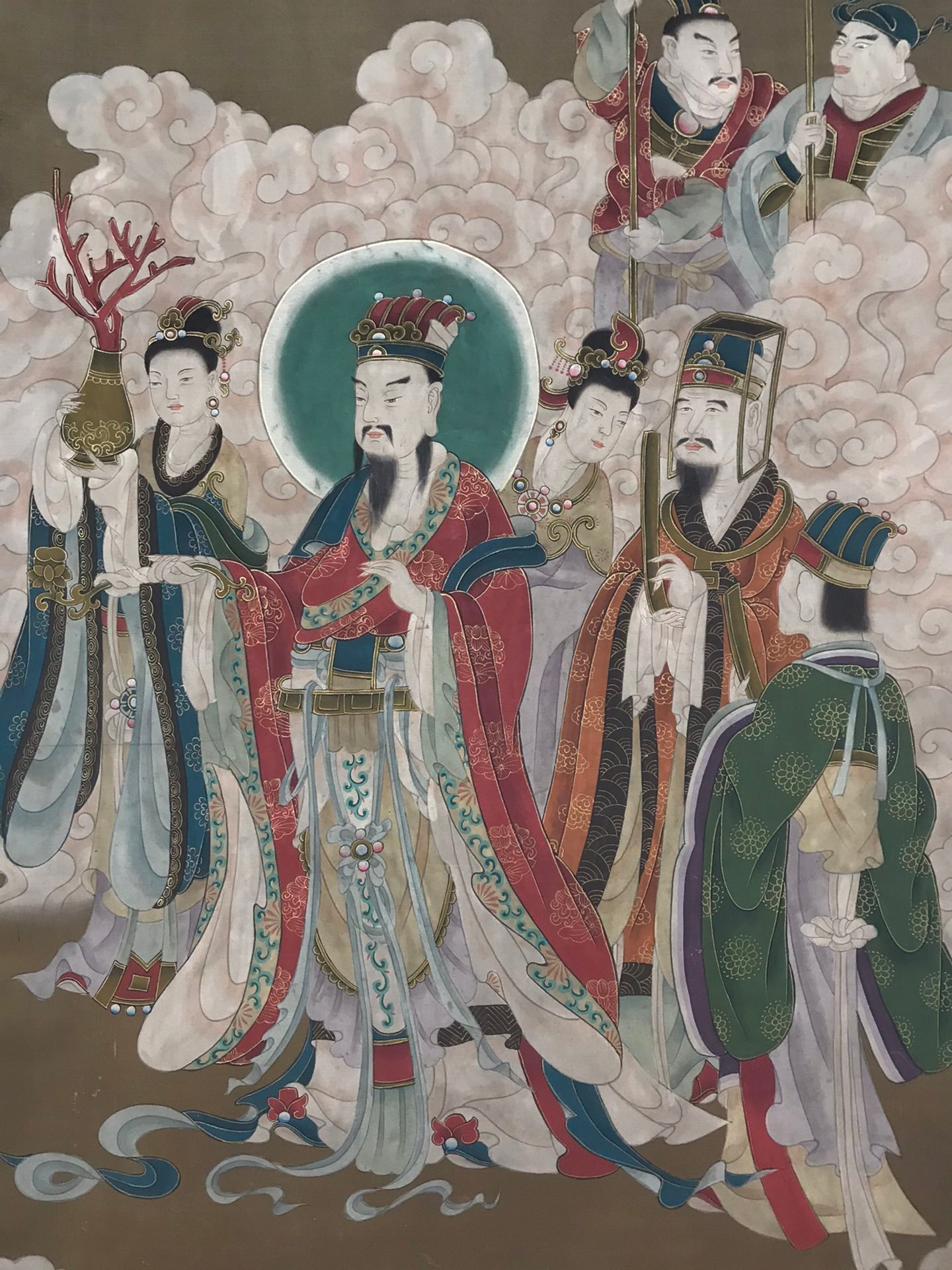 Chinese scroll painting Ding Guanpeng