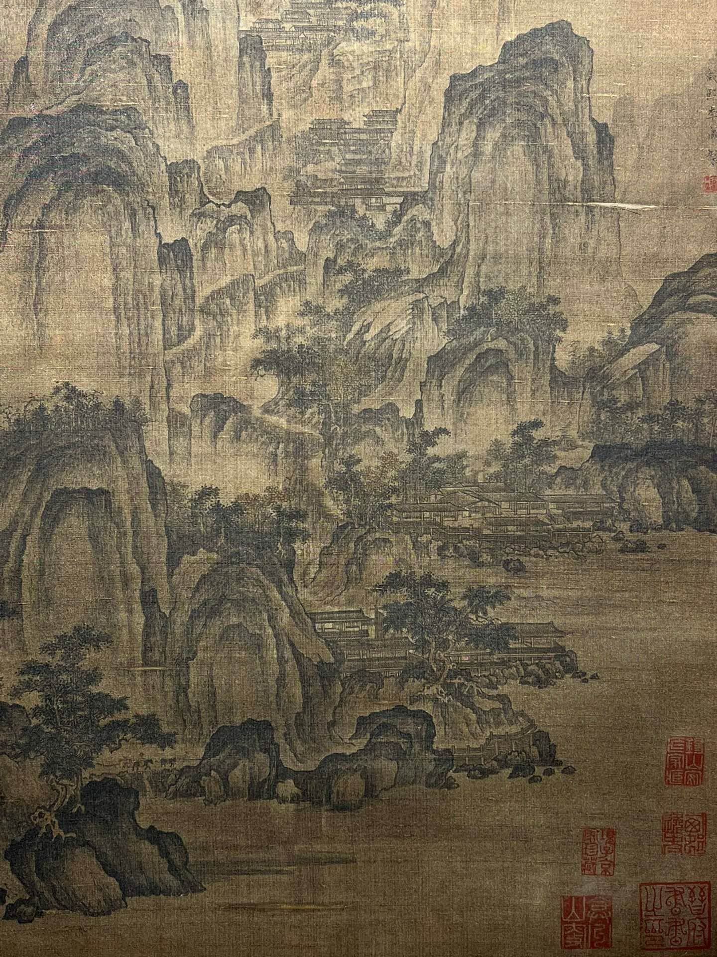 Chinese scroll painting Li Cheng