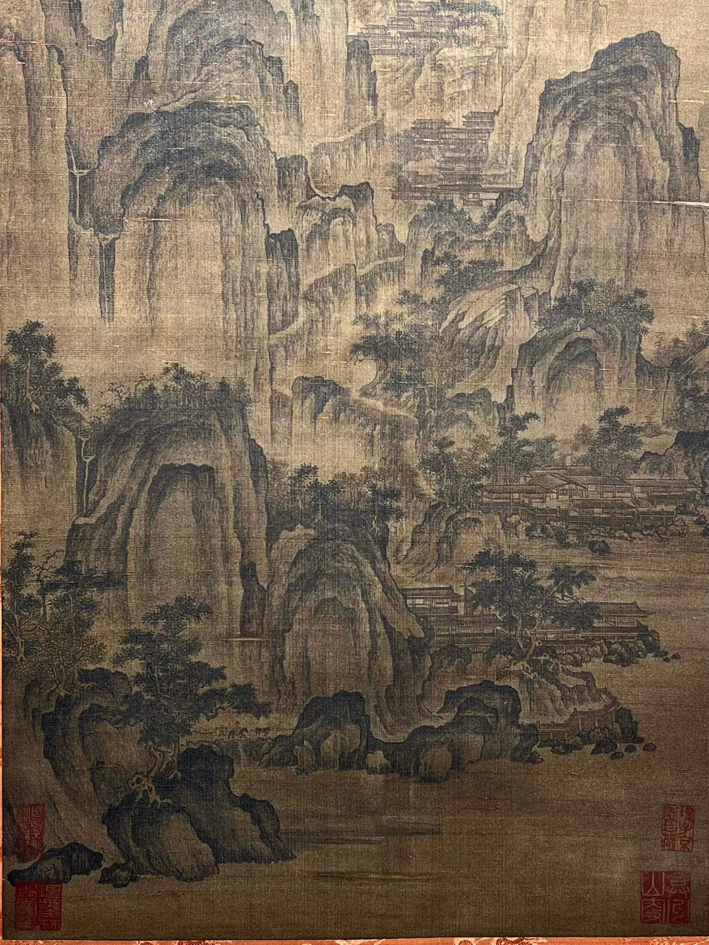 Chinese scroll painting Li Cheng