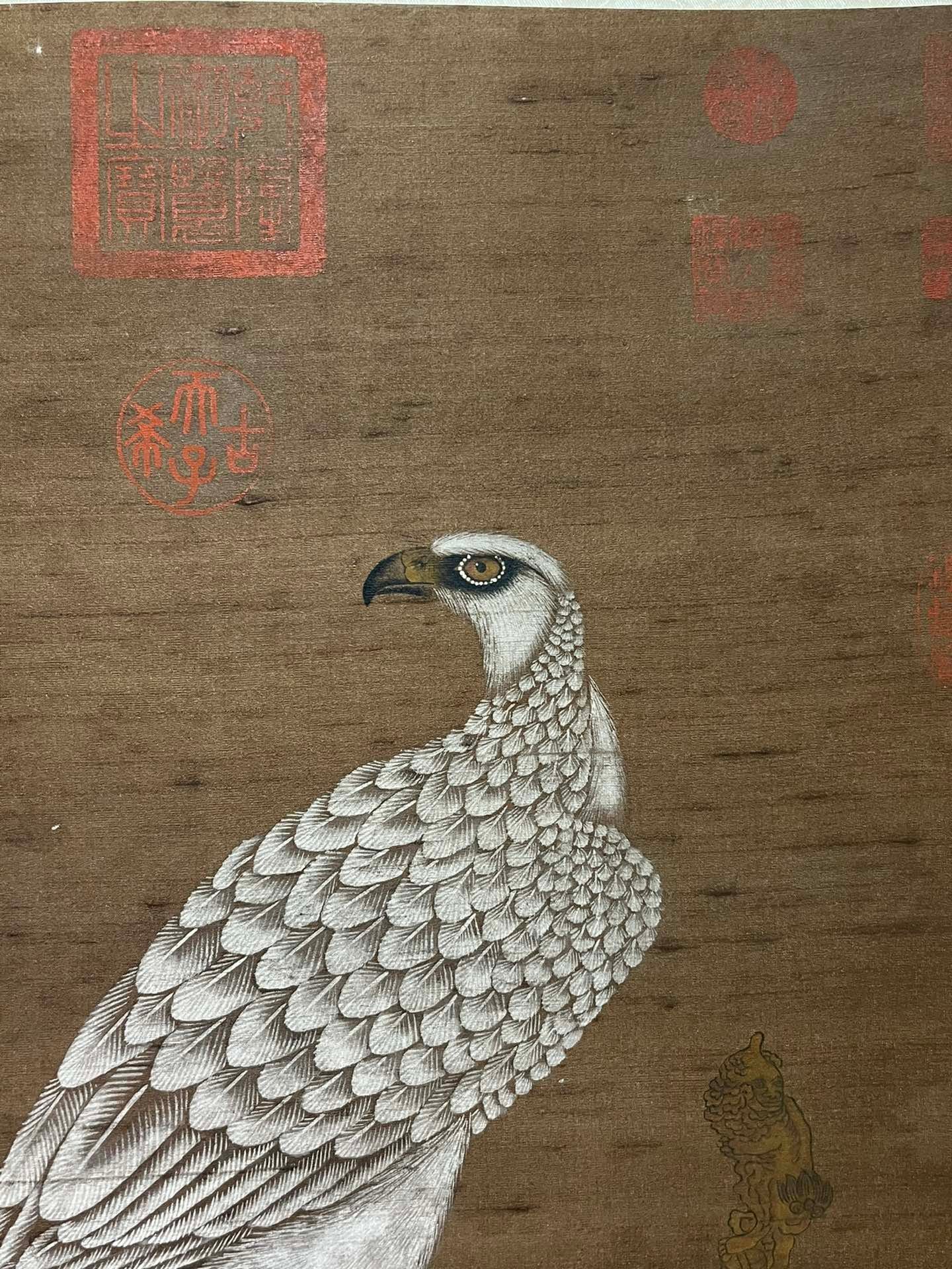 Chinese scroll painting Giuseppe