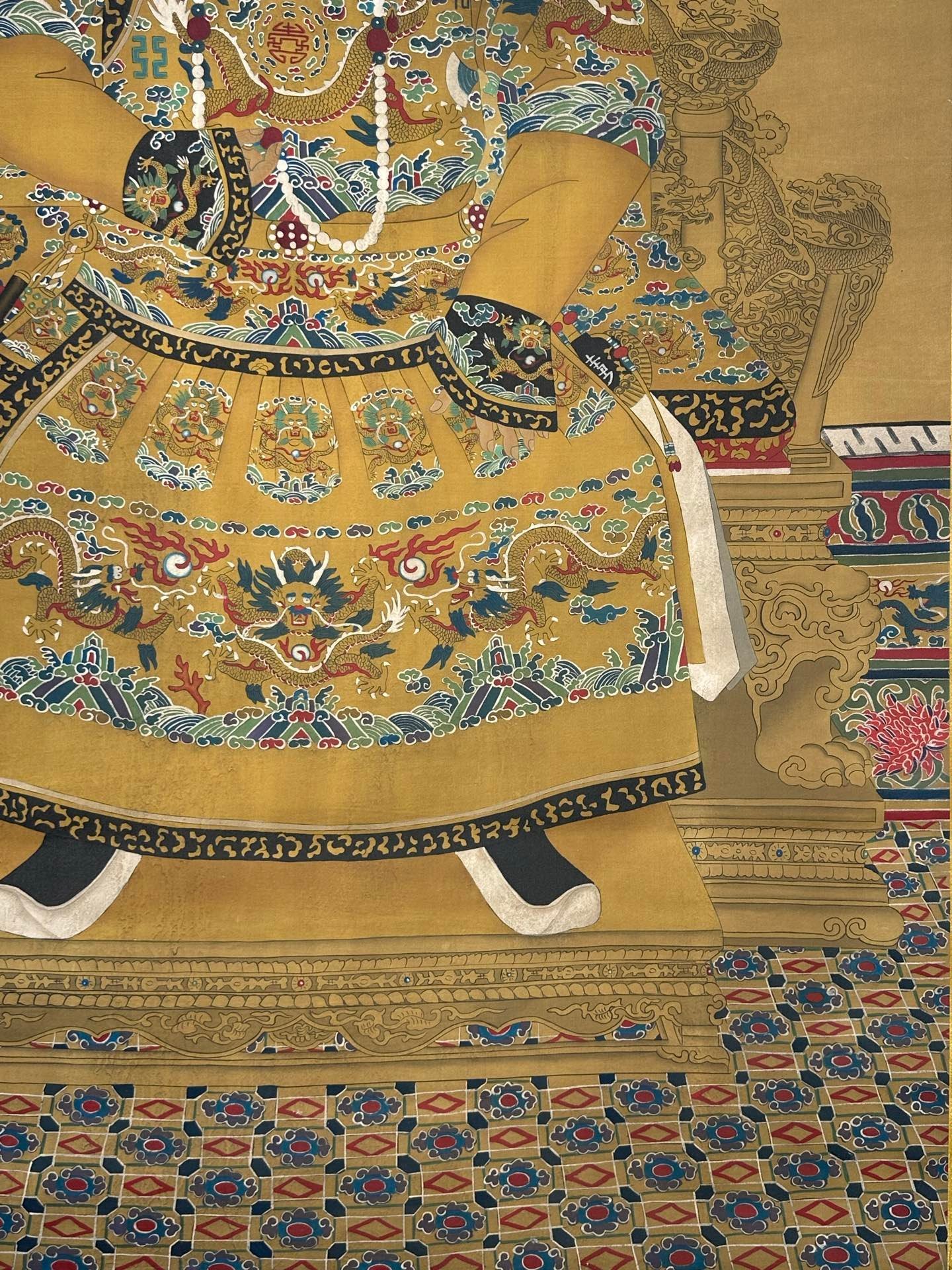 Chinese scroll painting Shen Zhenlin