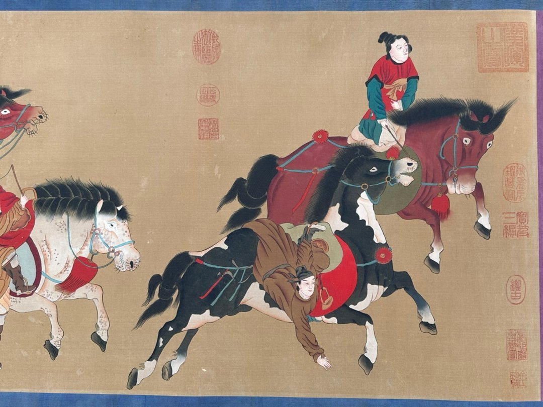 Chinese scroll painting Ren Renfa