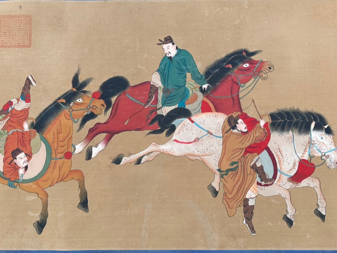 Chinese scroll painting Ren Renfa