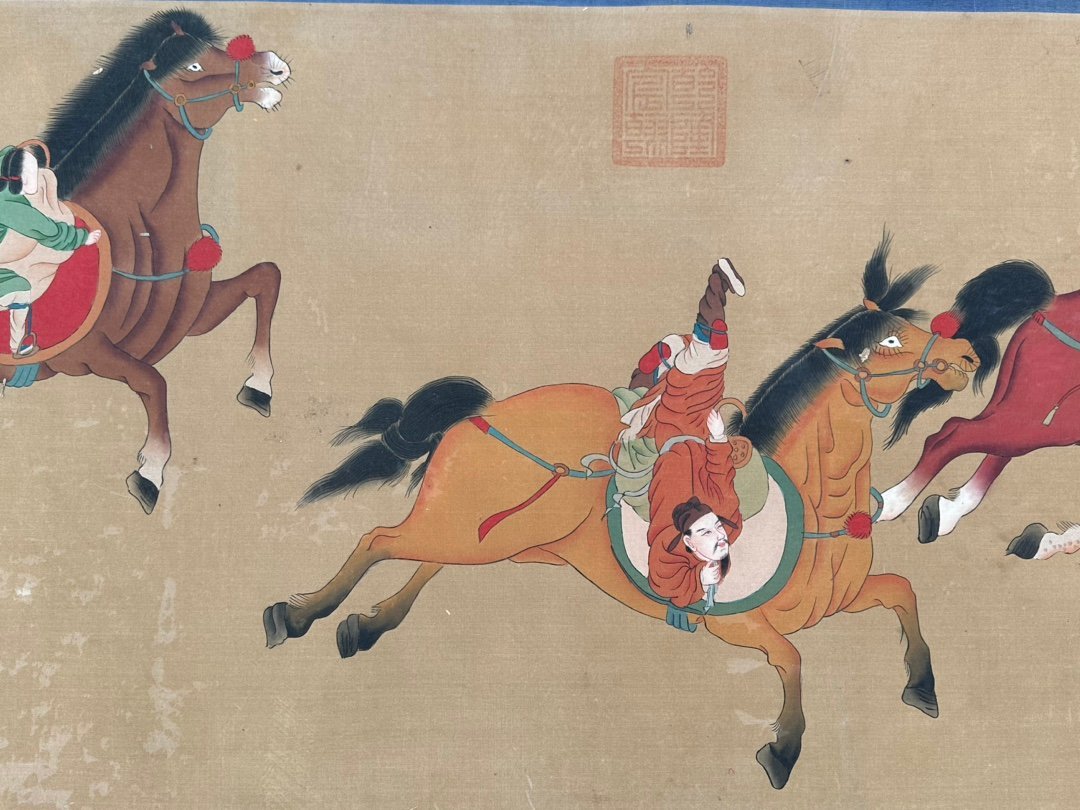 Chinese scroll painting Ren Renfa
