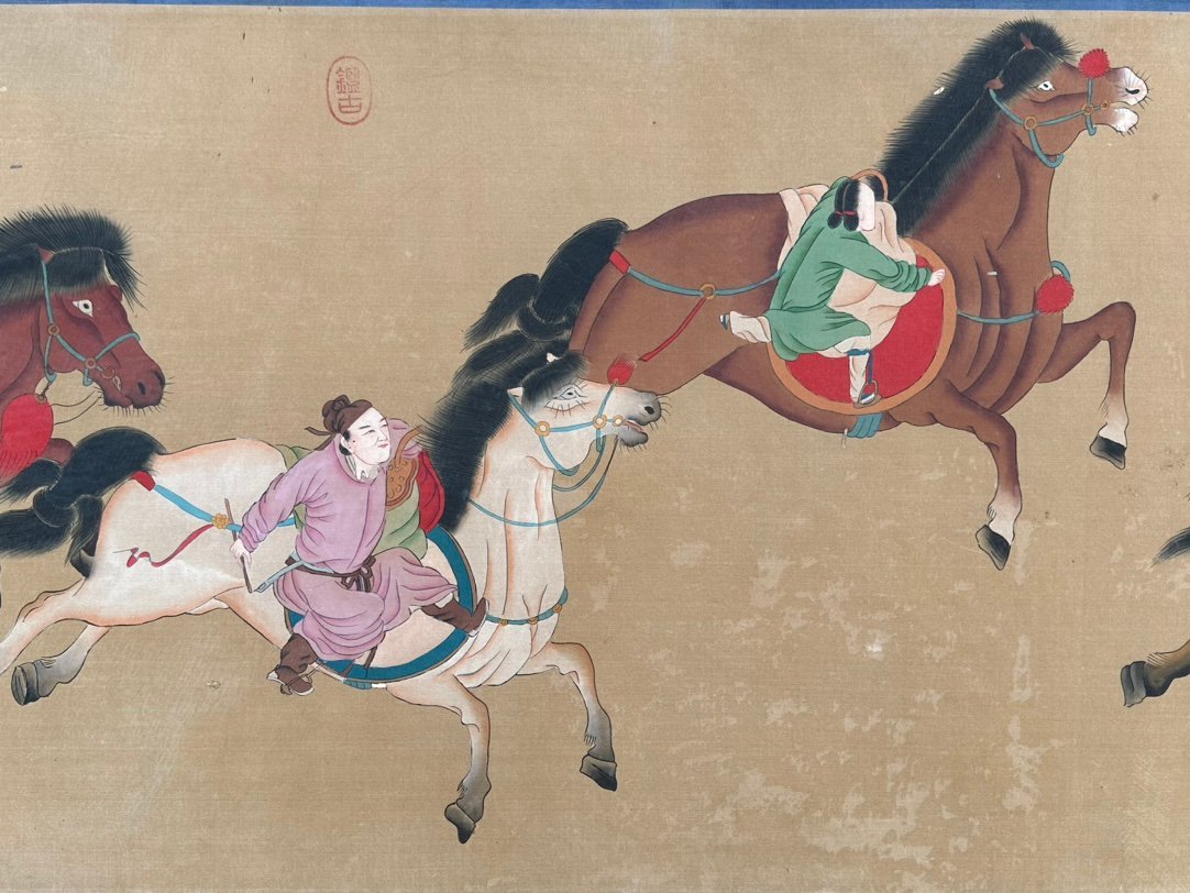Chinese scroll painting Ren Renfa