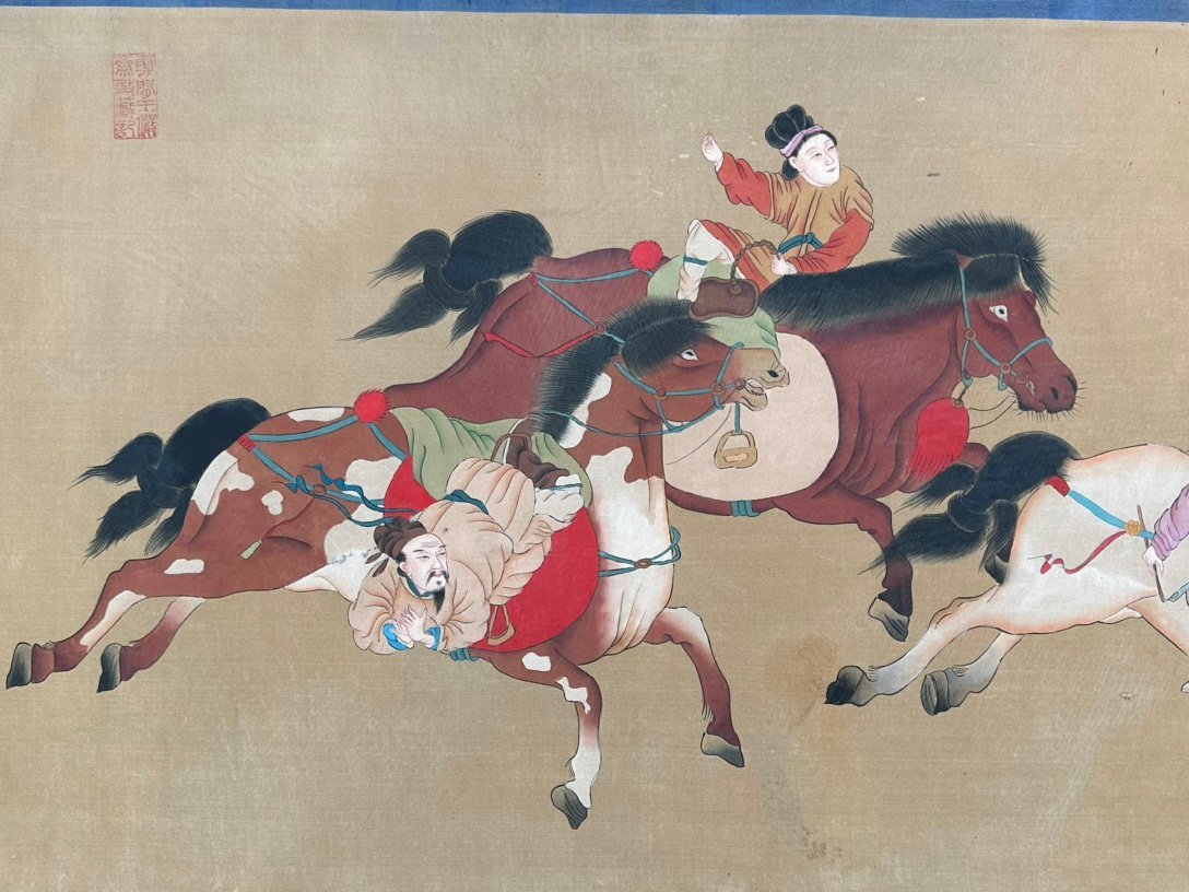 Chinese scroll painting Ren Renfa