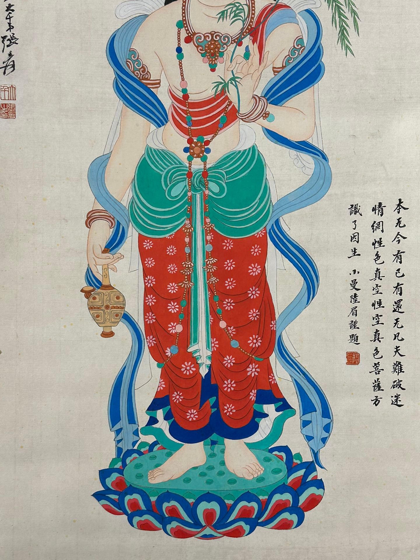 Chinese scroll painting Zhang Daqian