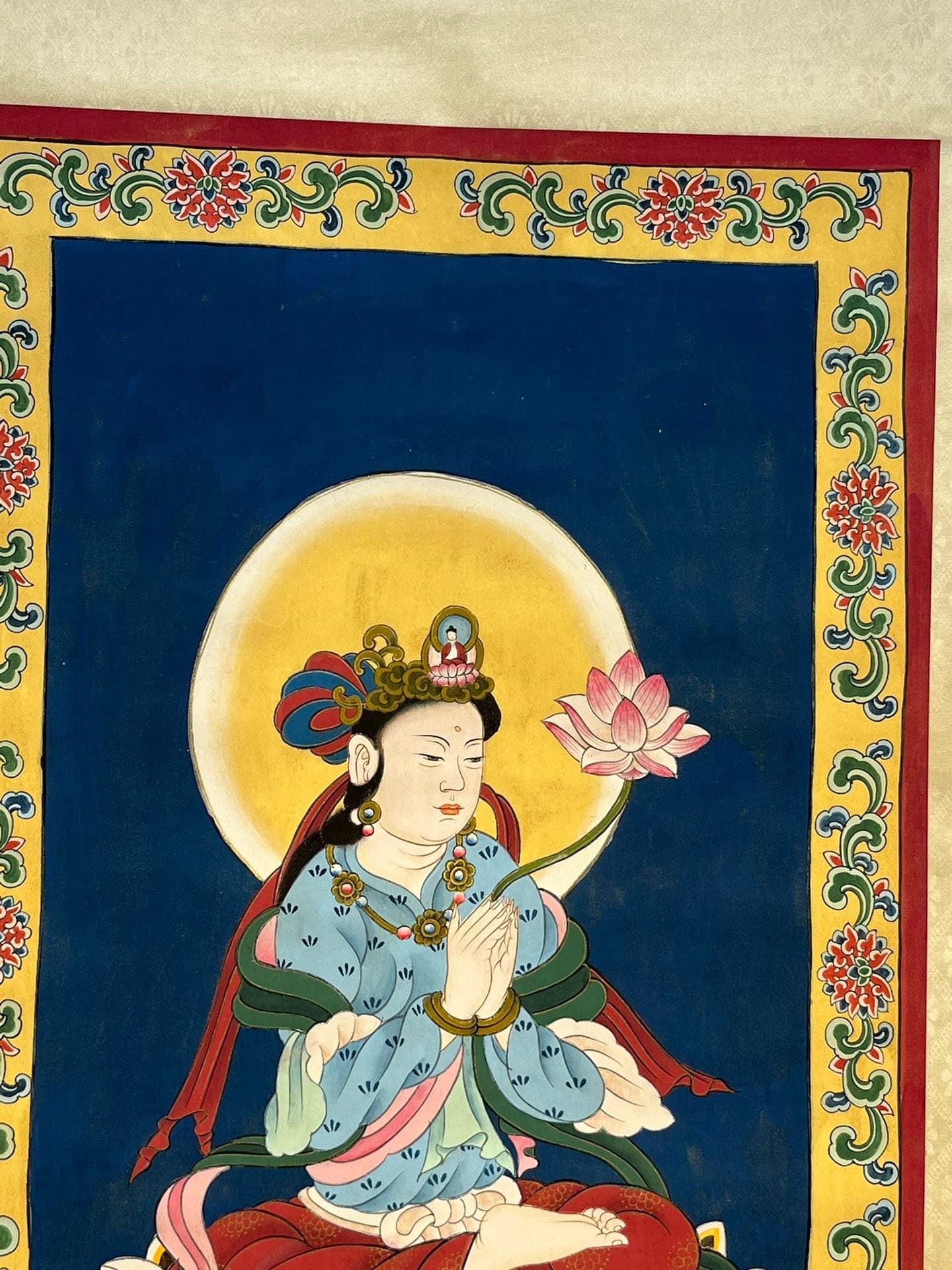 Chinese scroll painting Wu Bin