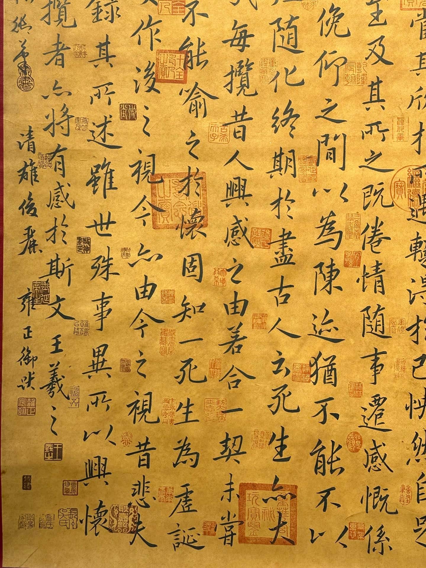 Chinese scroll painting Wang Xizhi