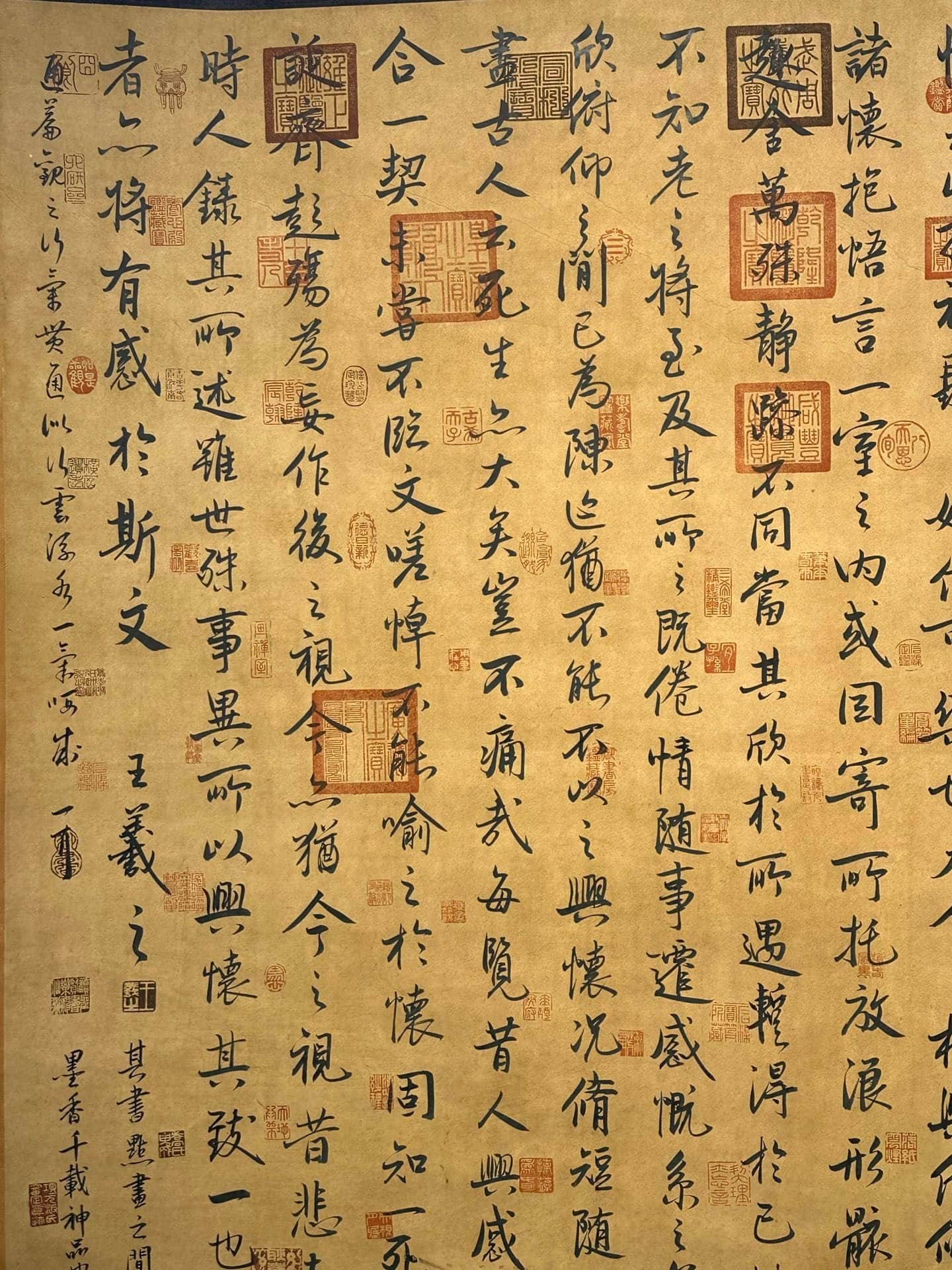 Chinese scroll painting Wang Xizhi