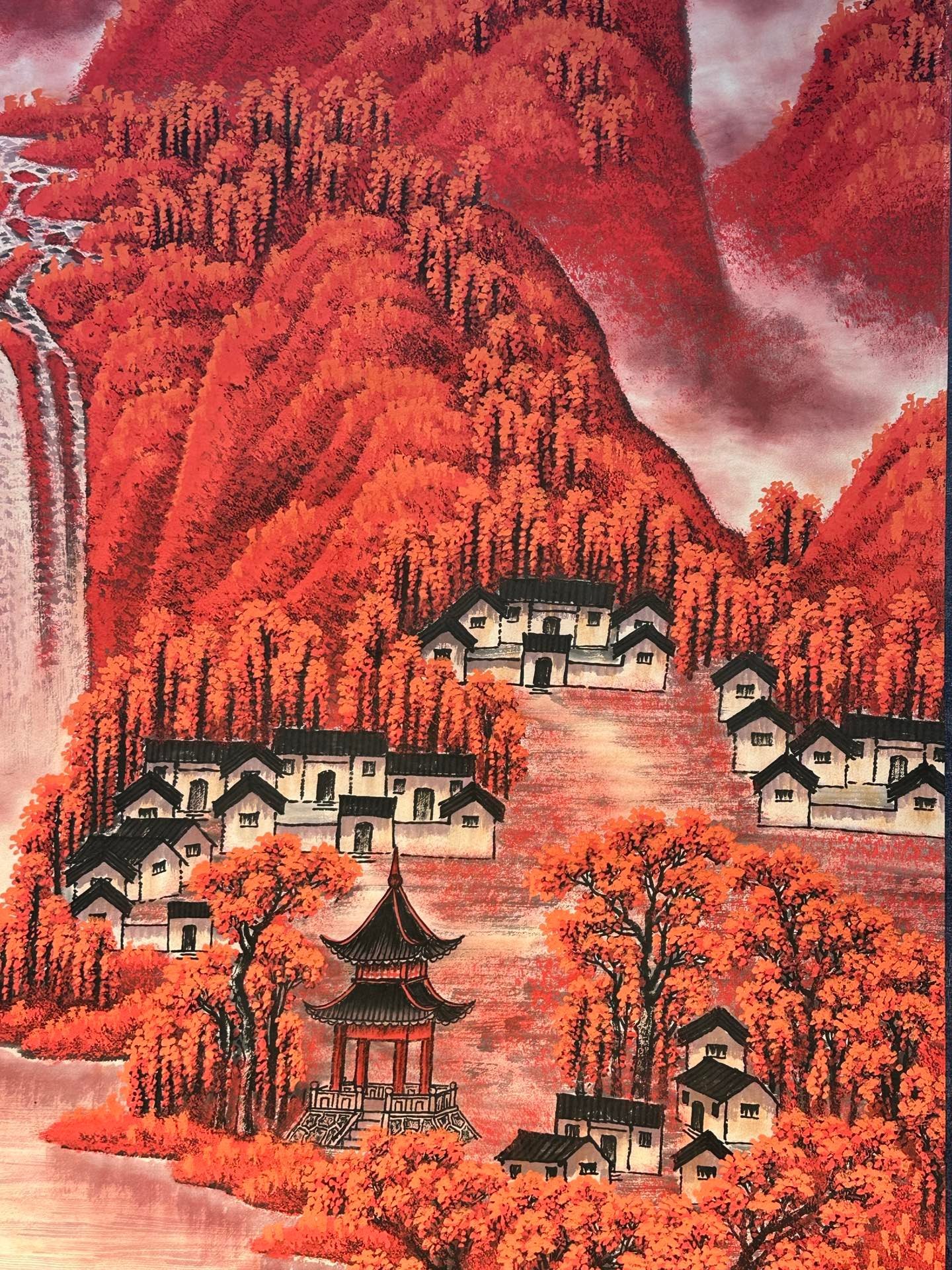 Chinese scroll painting Li Keran