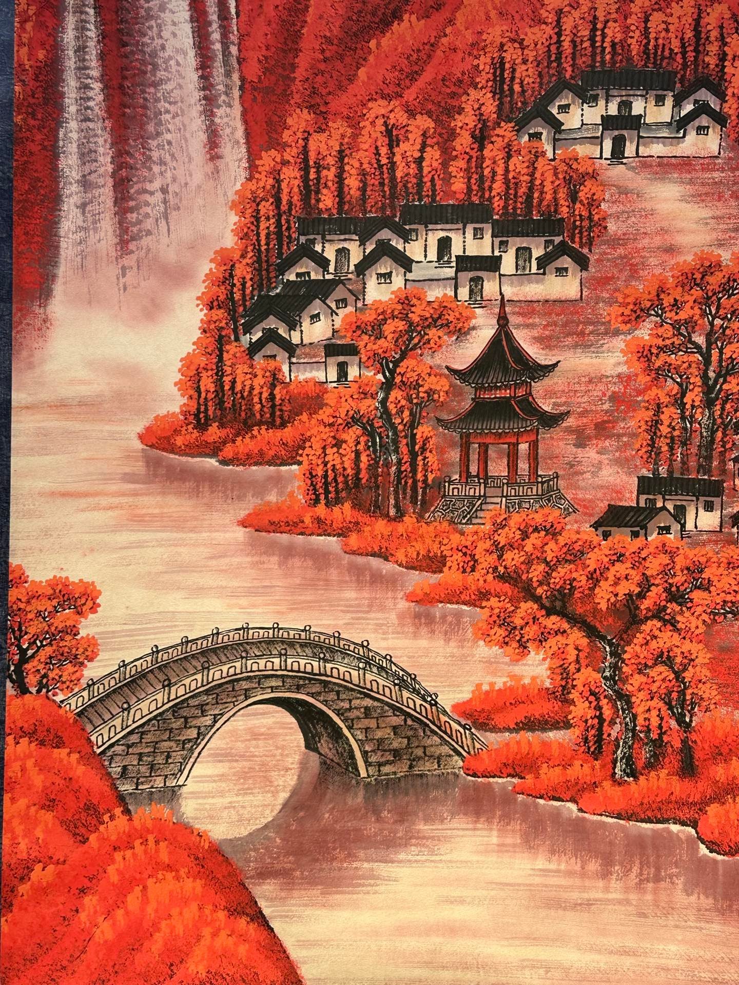 Chinese scroll painting Li Keran
