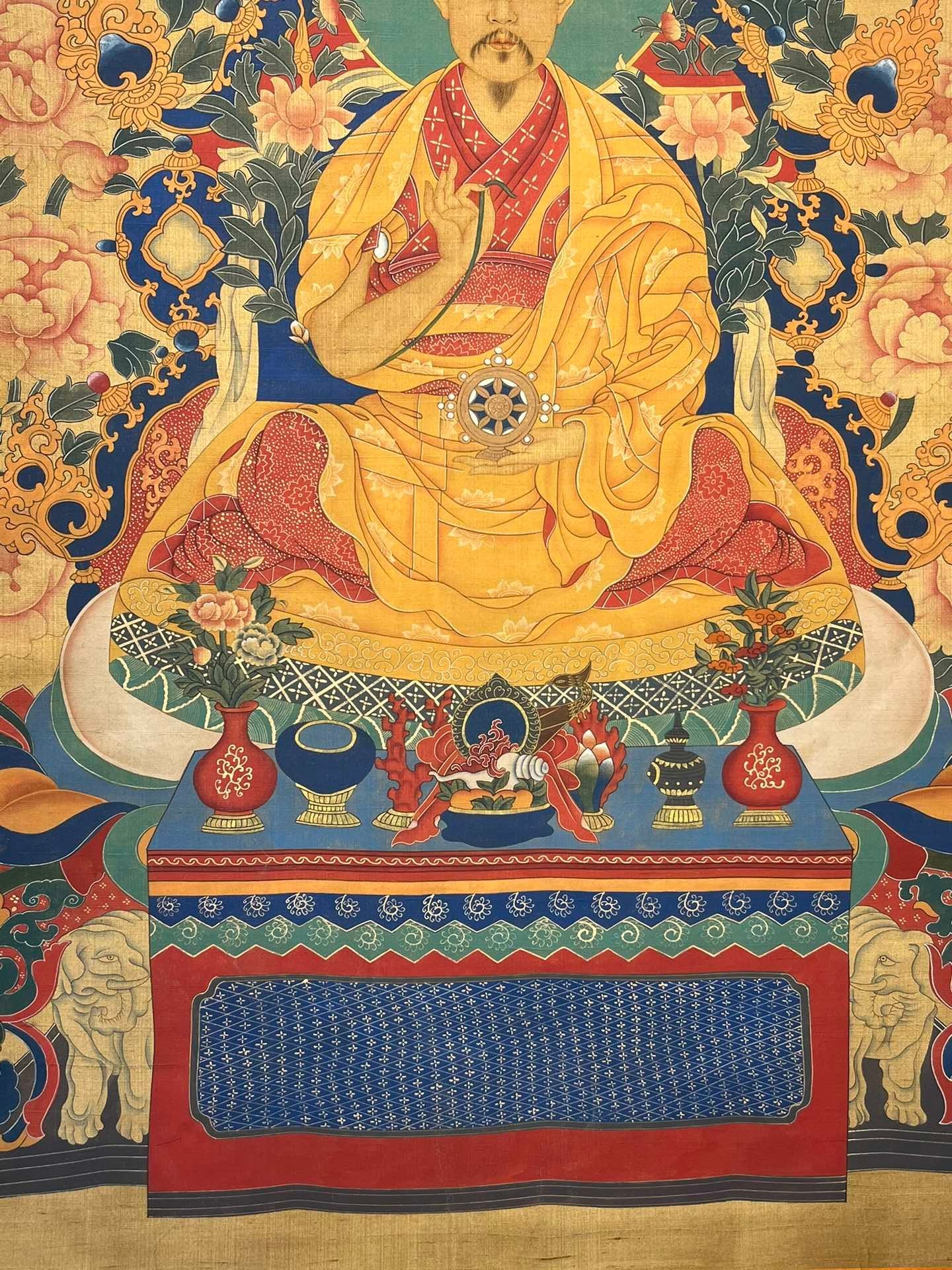 Chinese scroll painting Giuseppe