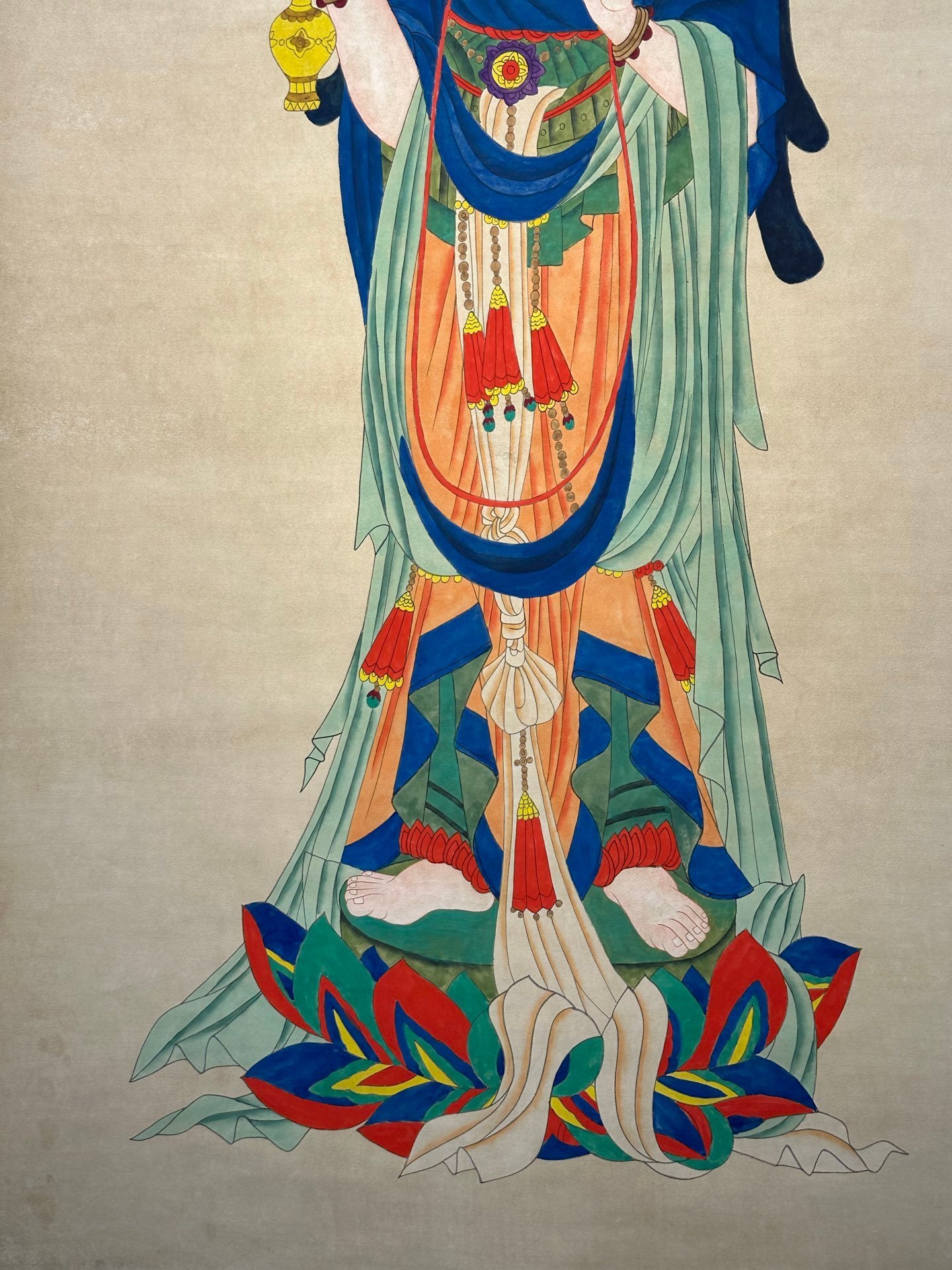 Chinese scroll painting Zhang Daqian