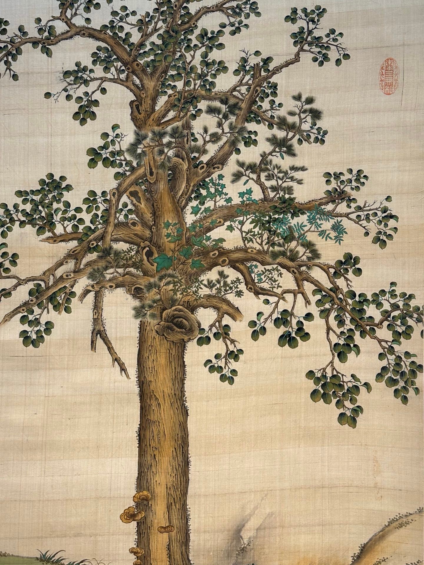 Chinese scroll painting Giuseppe