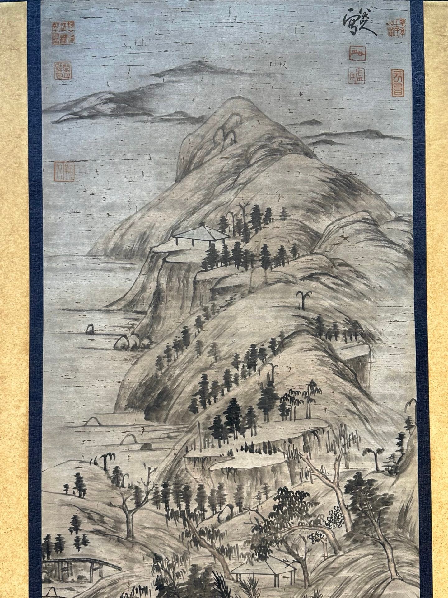Chinese scroll painting Ba Da Shan Ren