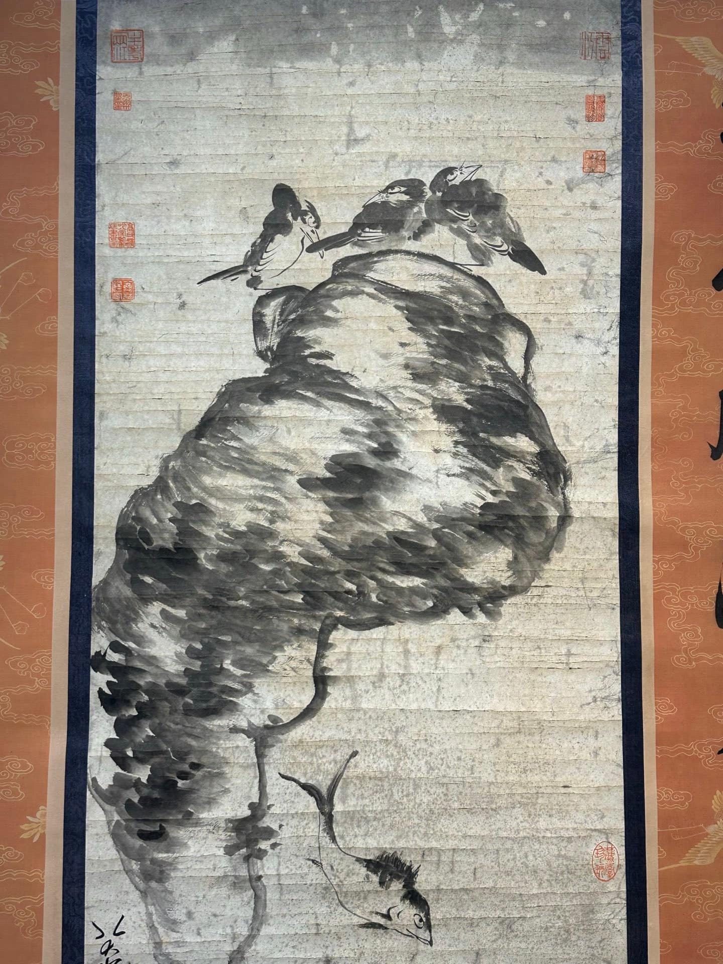 Chinese scroll painting Ba Da Shan Ren