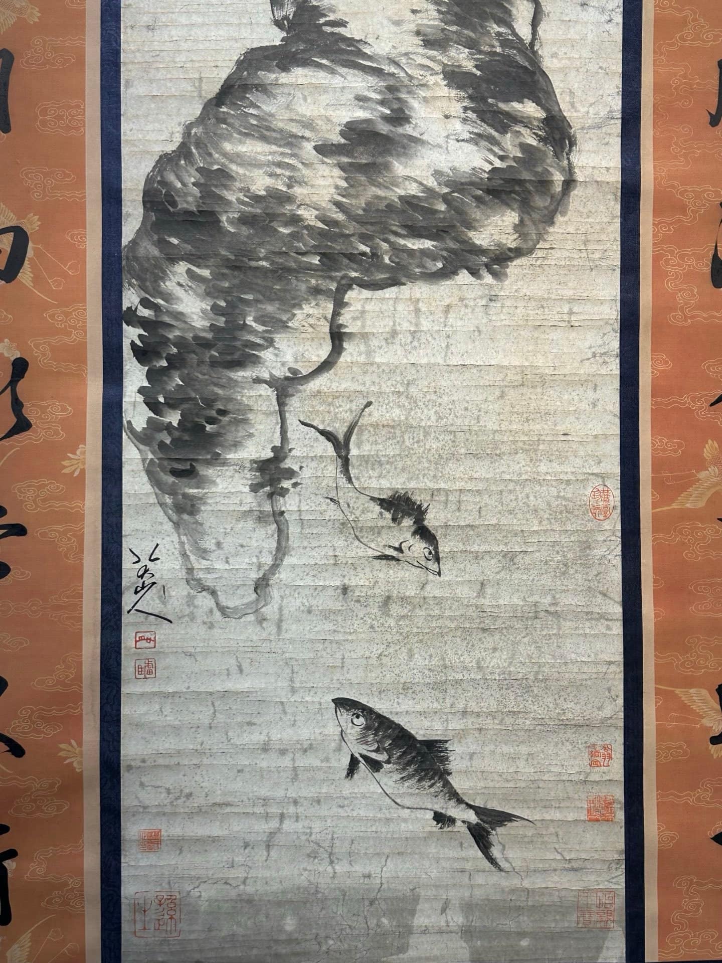 Chinese scroll painting Ba Da Shan Ren