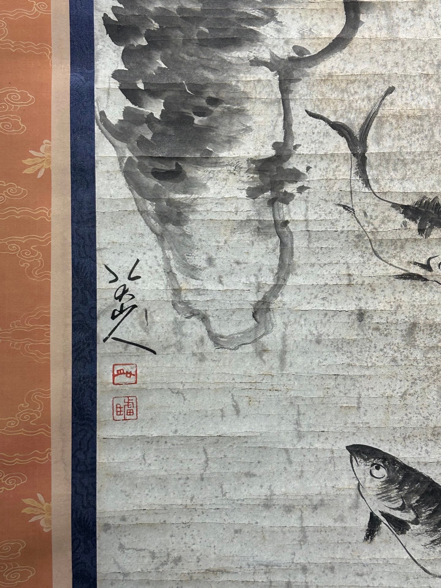 Chinese scroll painting Ba Da Shan Ren