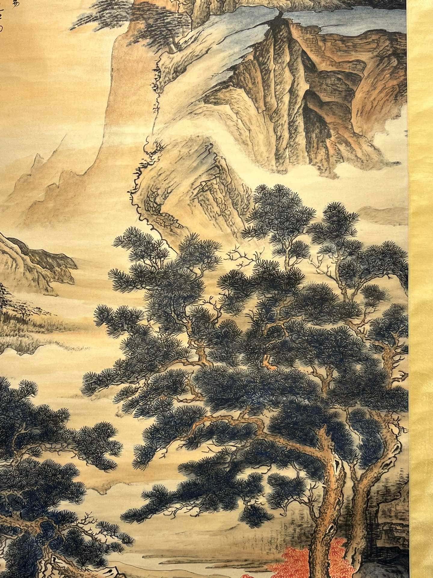 Chinese scroll painting Dai Jin